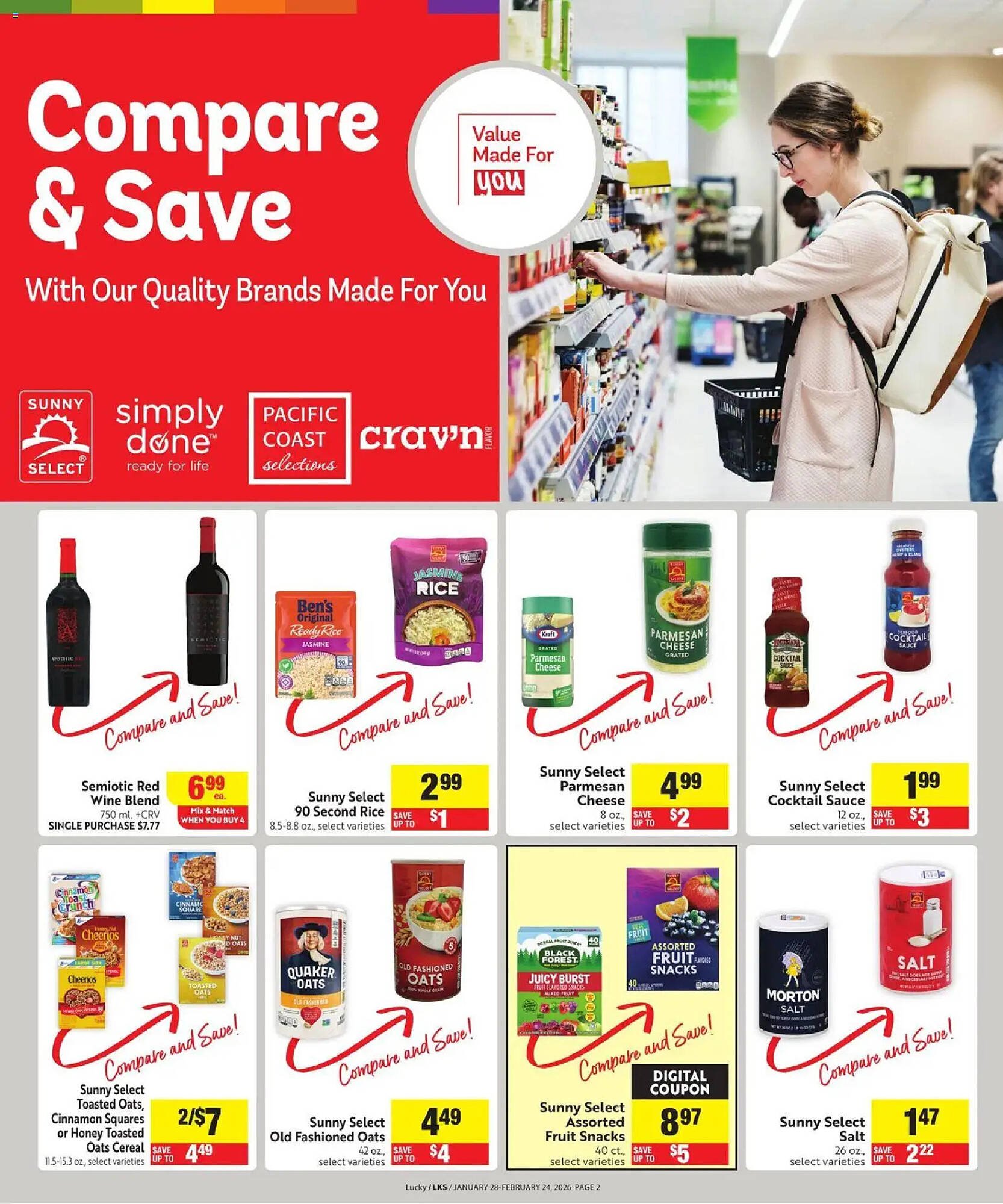 Lucky Supermarkets weekly ad