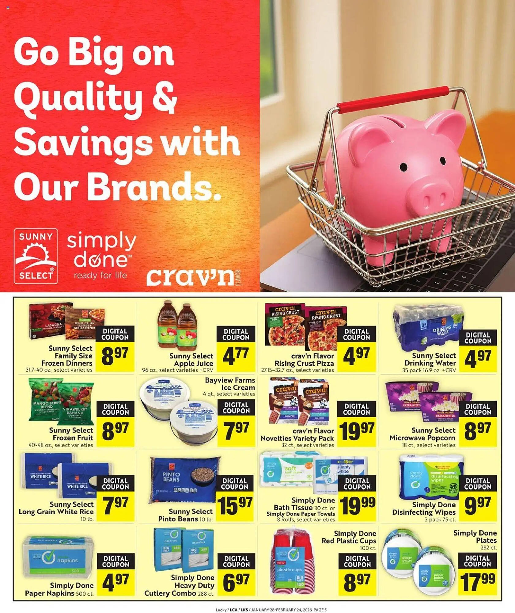Lucky Supermarkets weekly ad