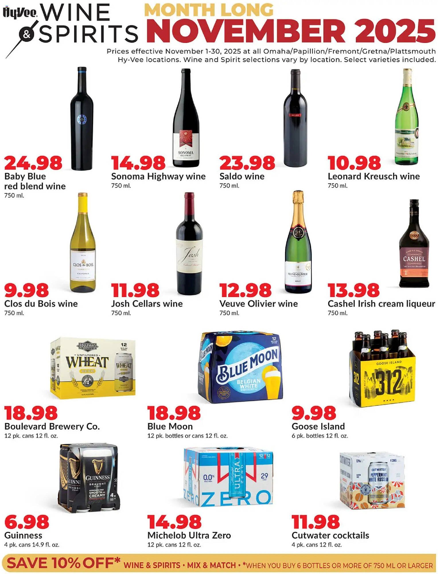 Hy-Vee weekly ad (2025-11-01 - 2025-12-01) | 1