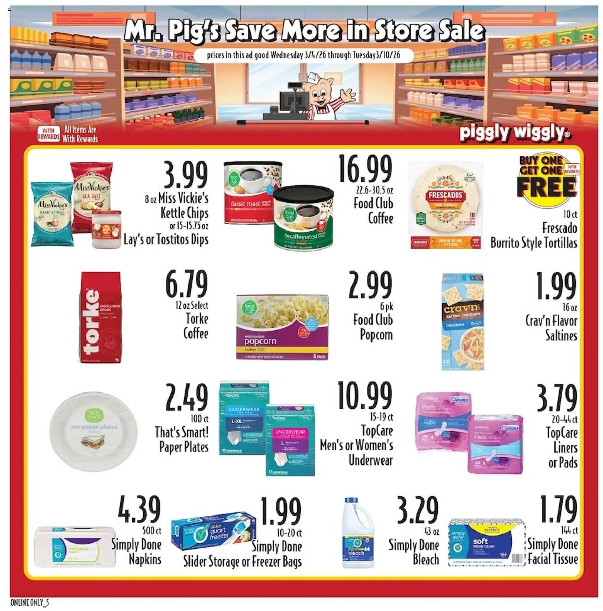 Piggly Wiggly weekly ad