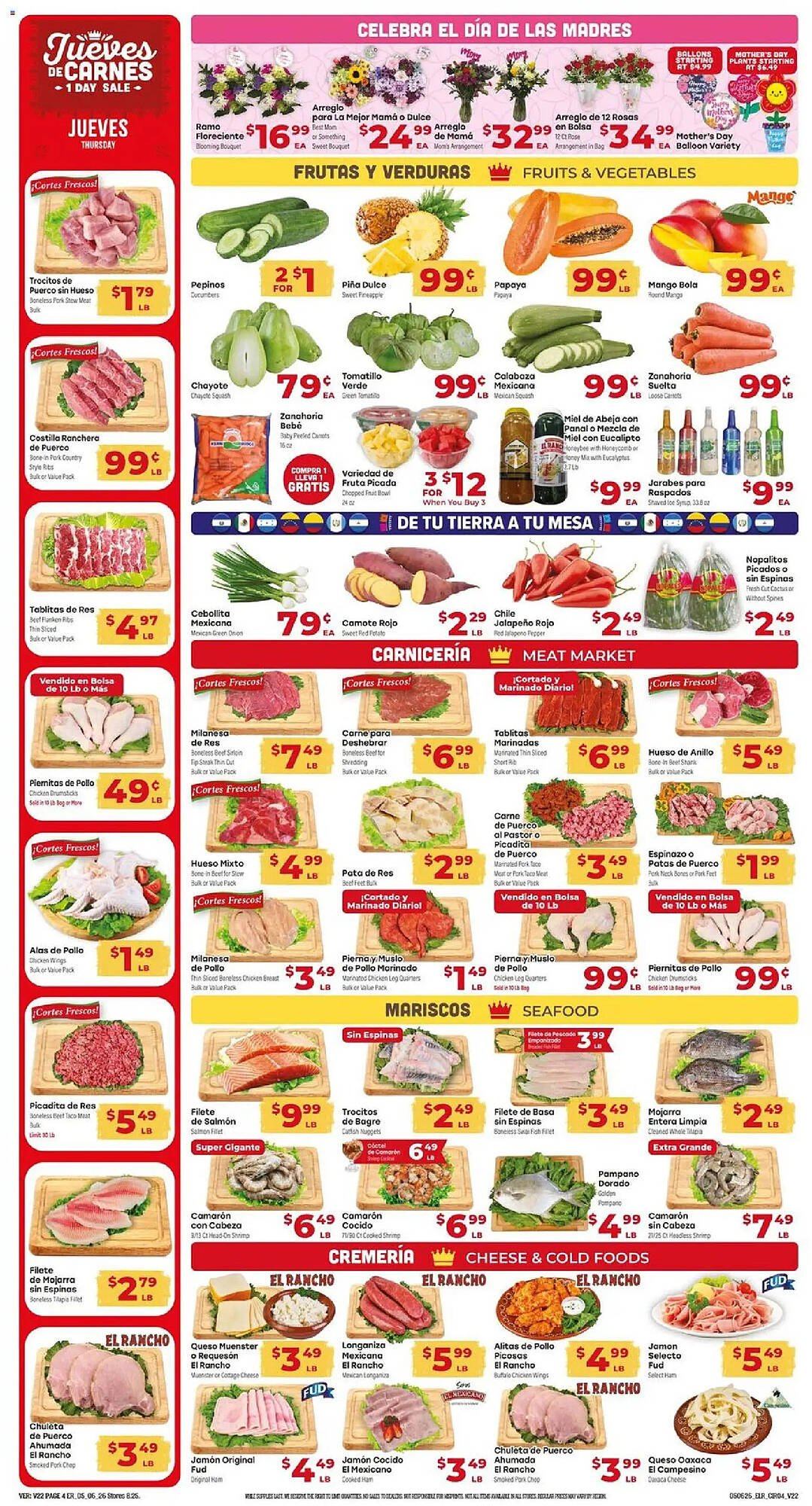 Supermercado El Rancho weekly ad