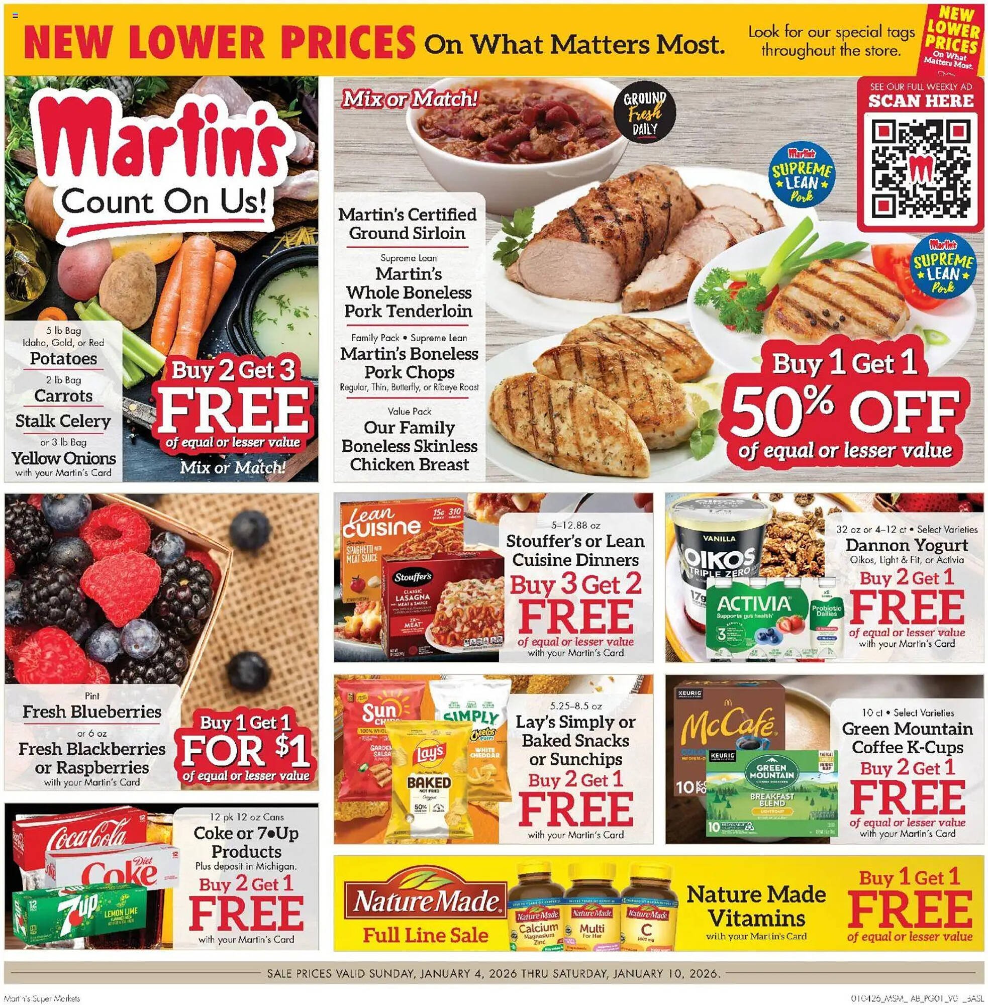 Martin's weekly ad