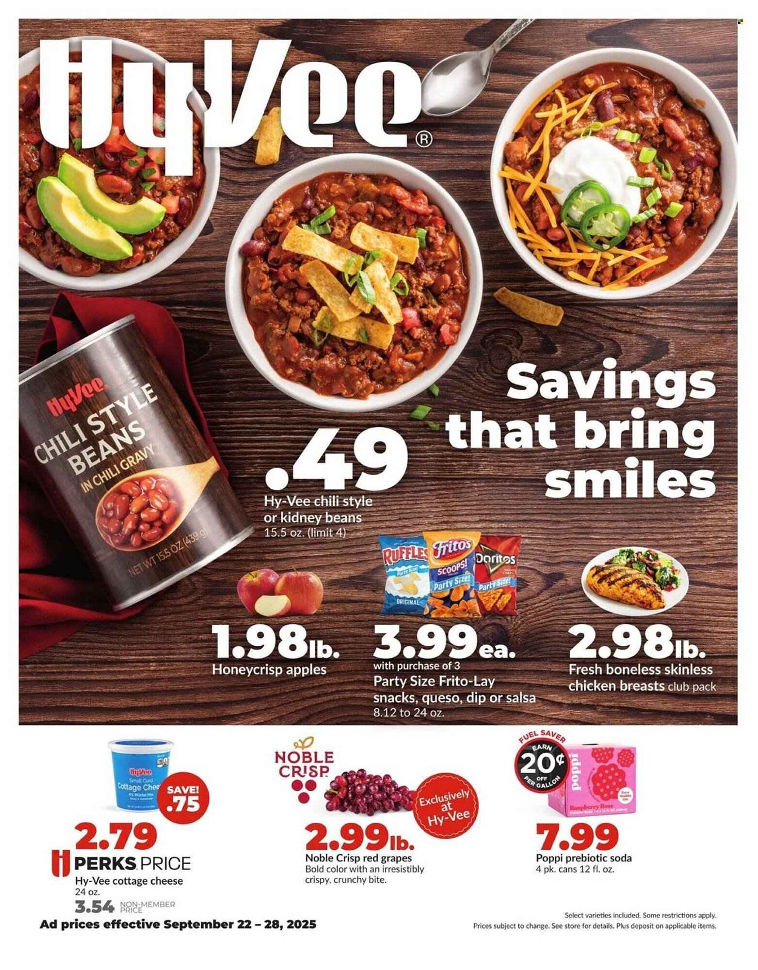 Hy-Vee weekly ad (2025-09-22 - 2025-09-28) | 1