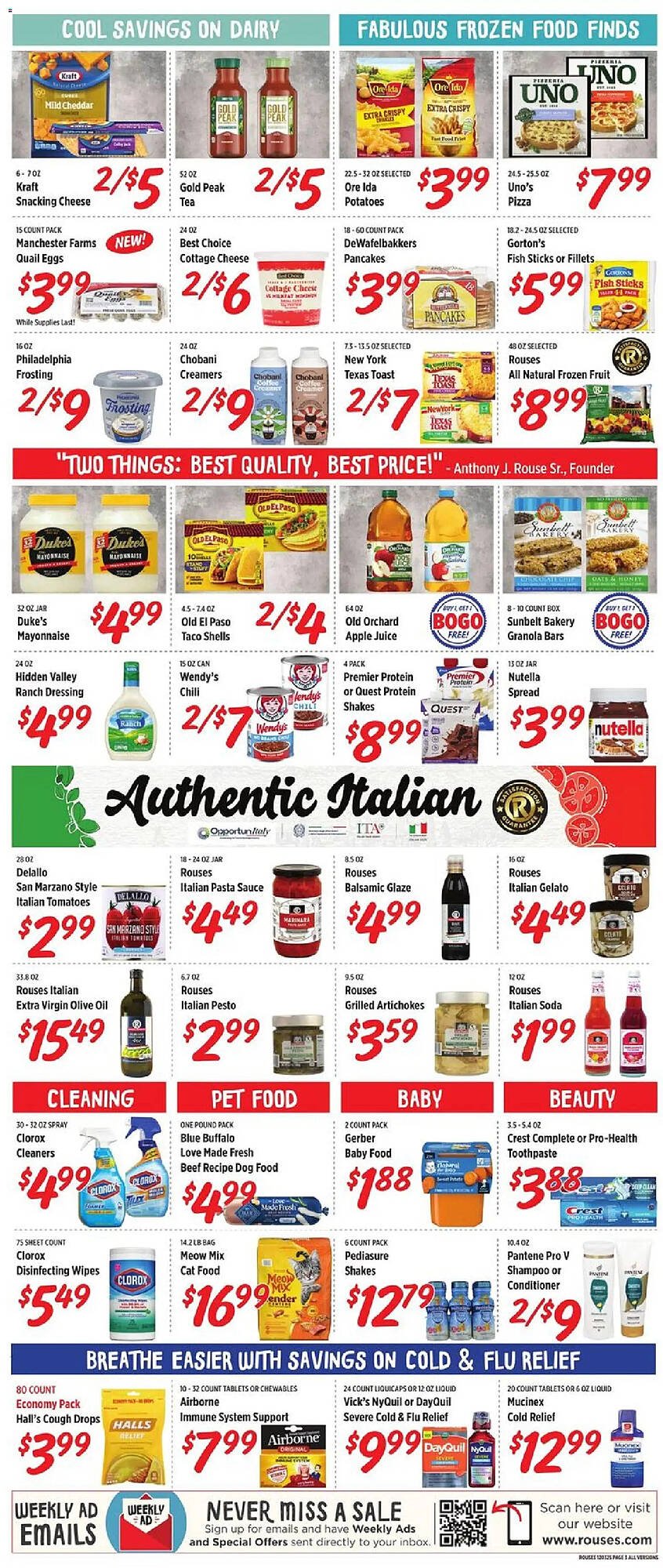 Rouses weekly ad