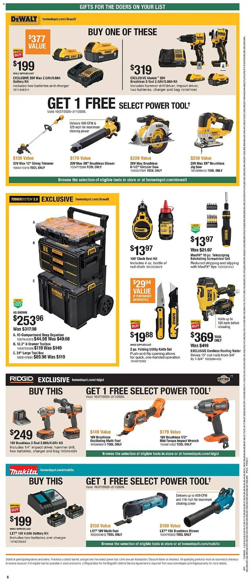 The Home Depot flyer (2025-11-06 - 2025-11-26) | 6