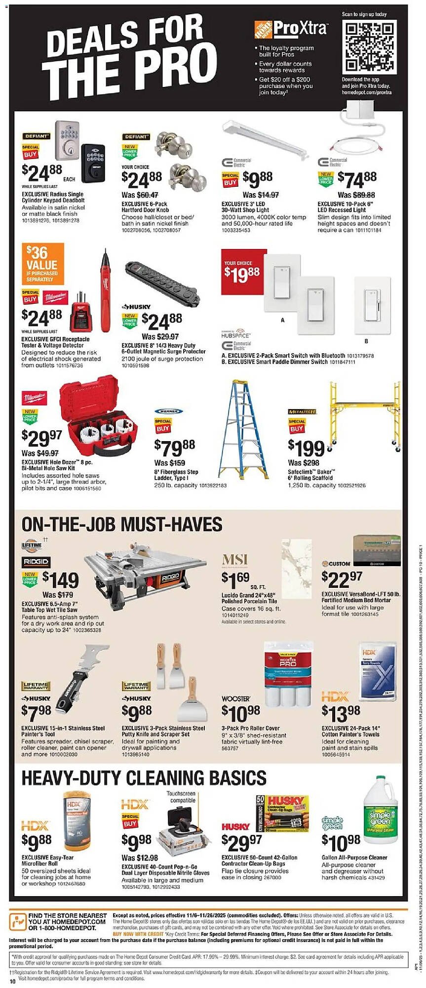 The Home Depot flyer (2025-11-06 - 2025-11-26) | 10