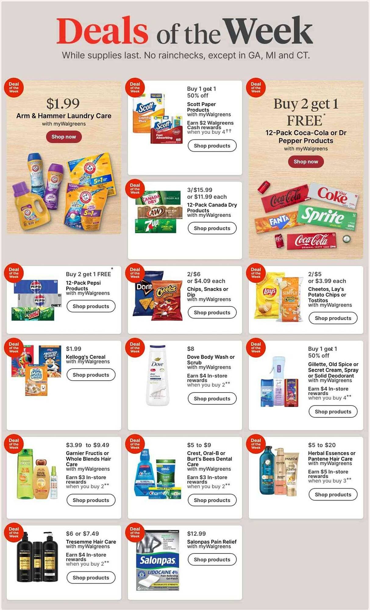 Walgreens weekly ad