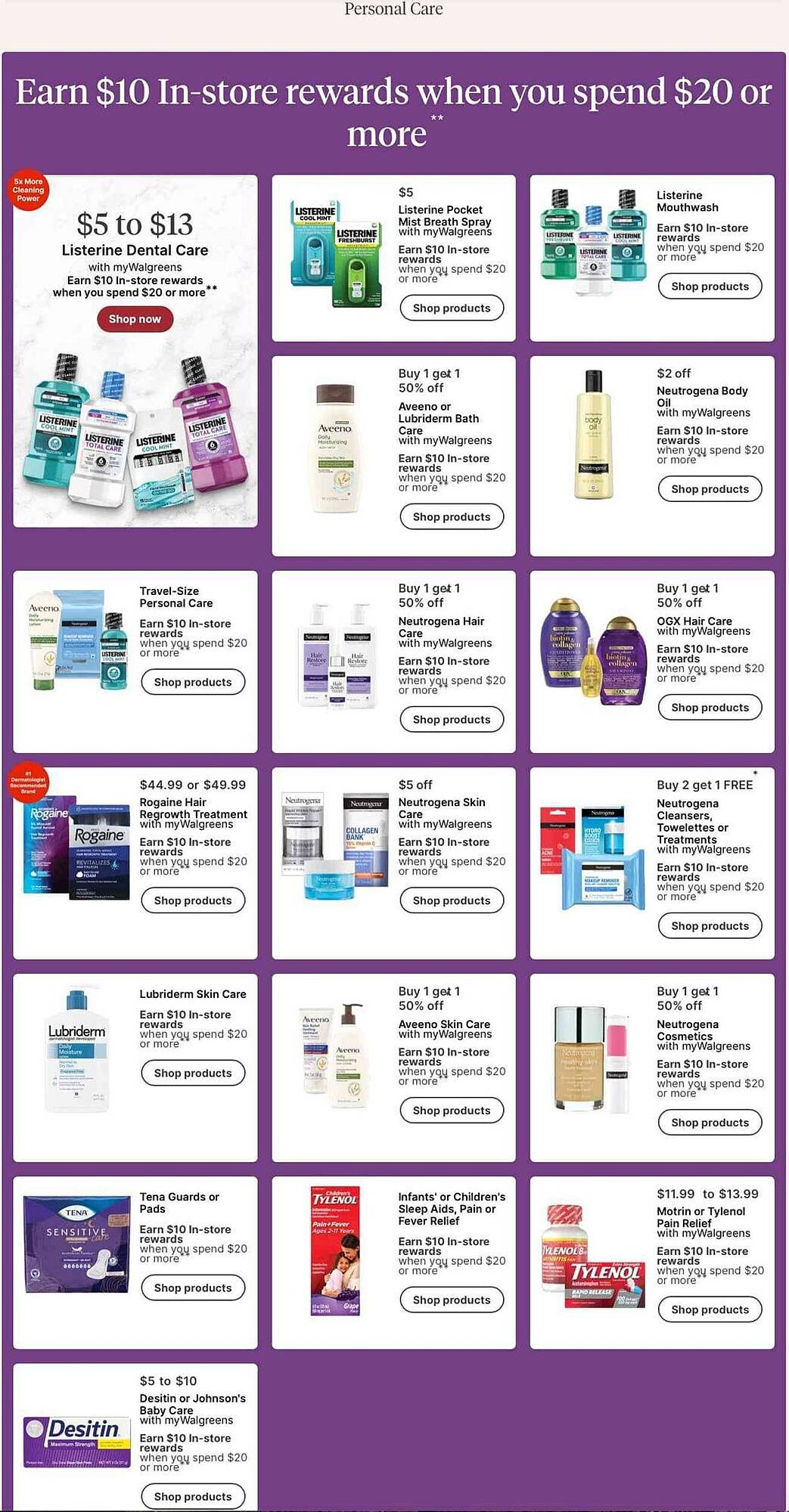 Walgreens weekly ad