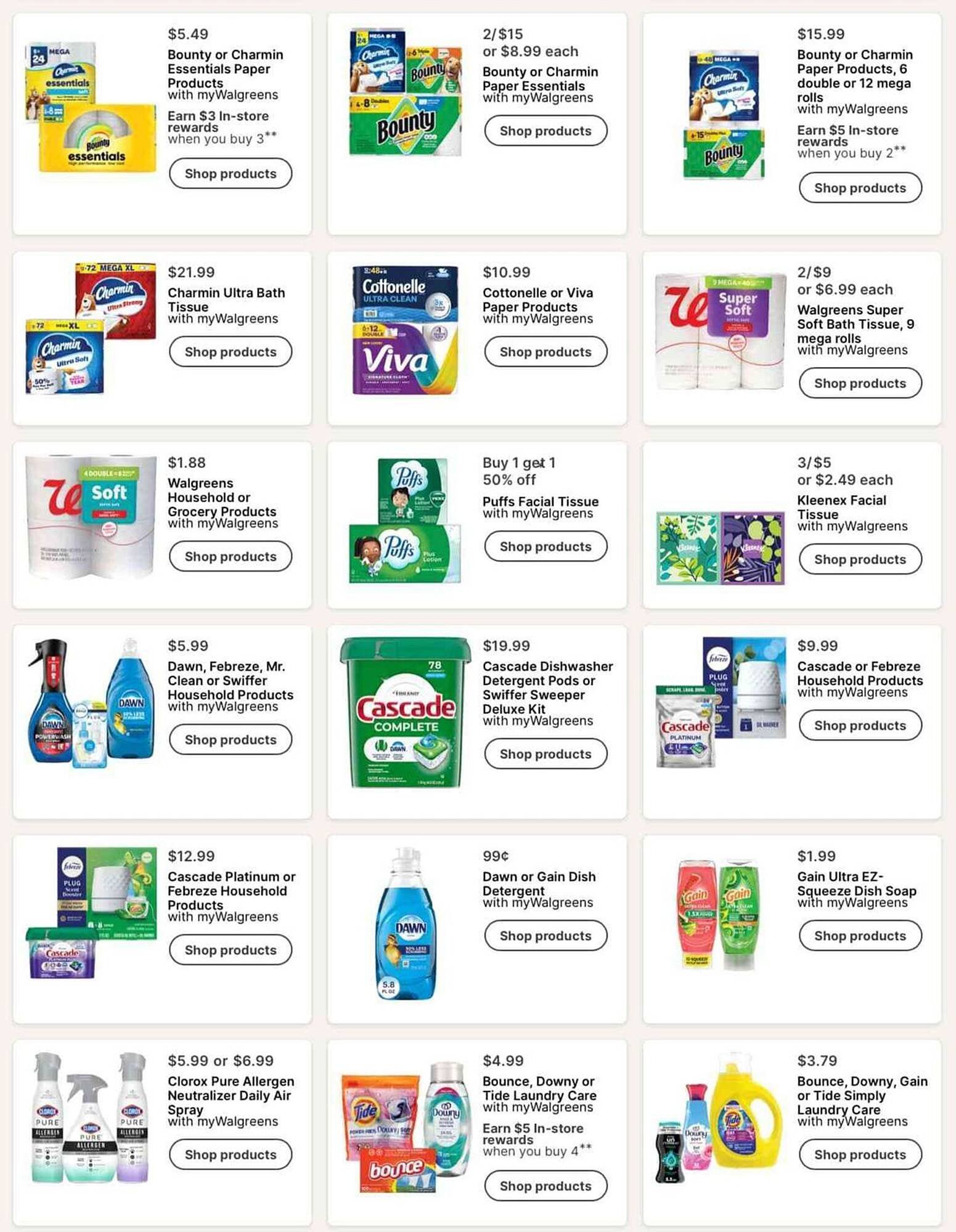Walgreens weekly ad