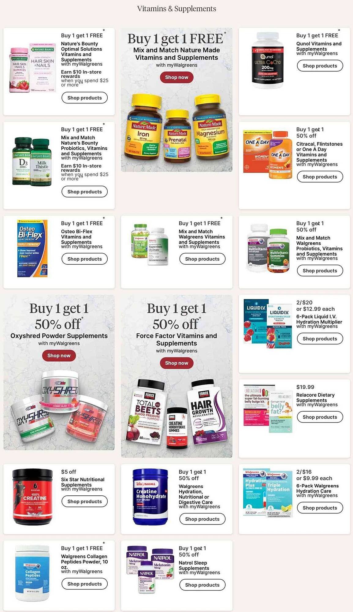 Walgreens weekly ad