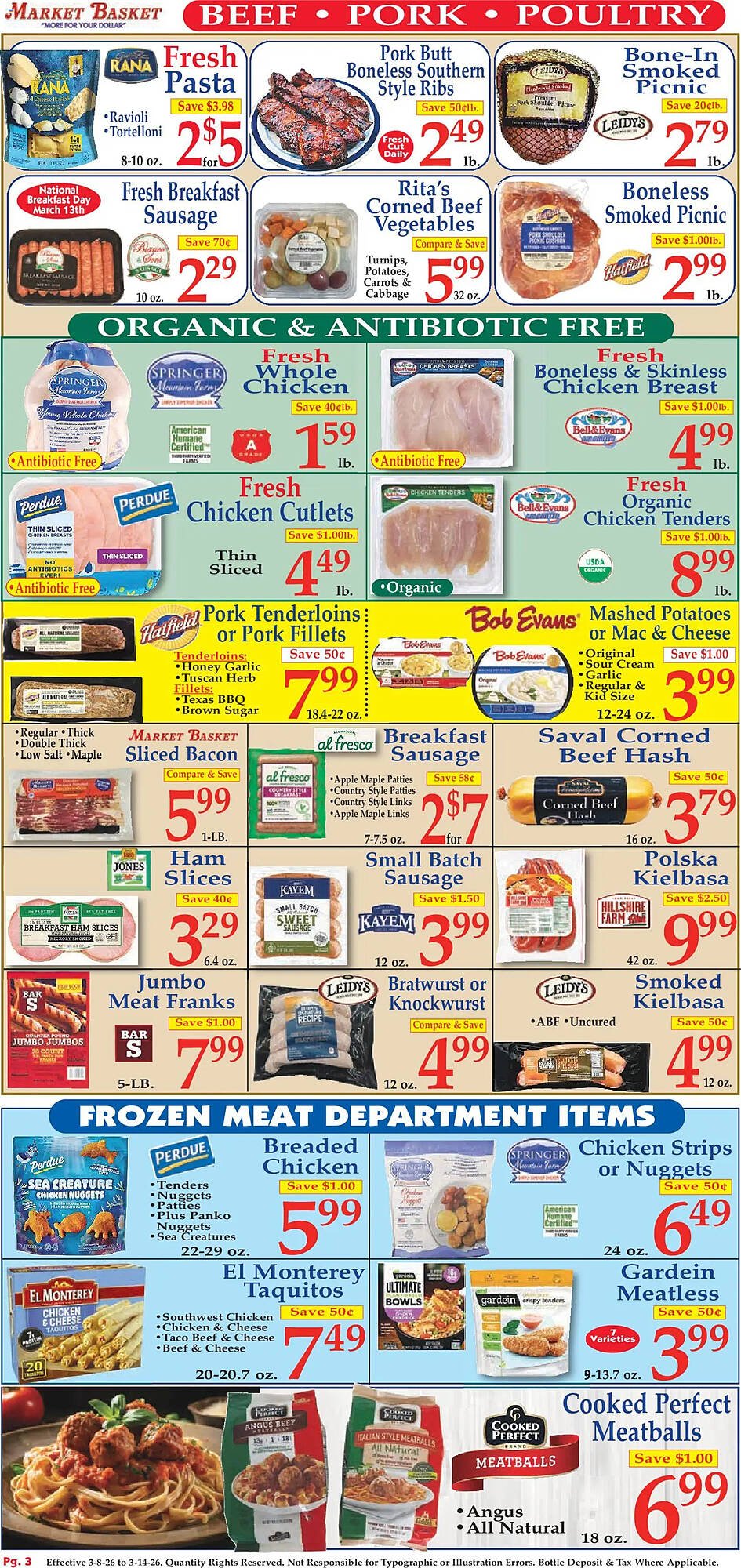 Market Basket weekly ad