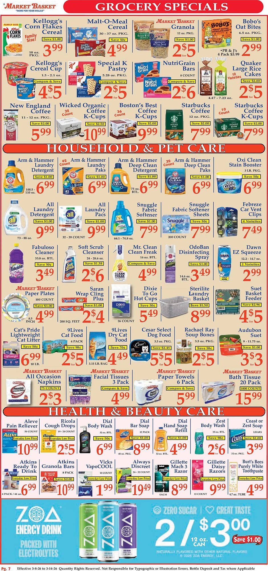 Market Basket weekly ad