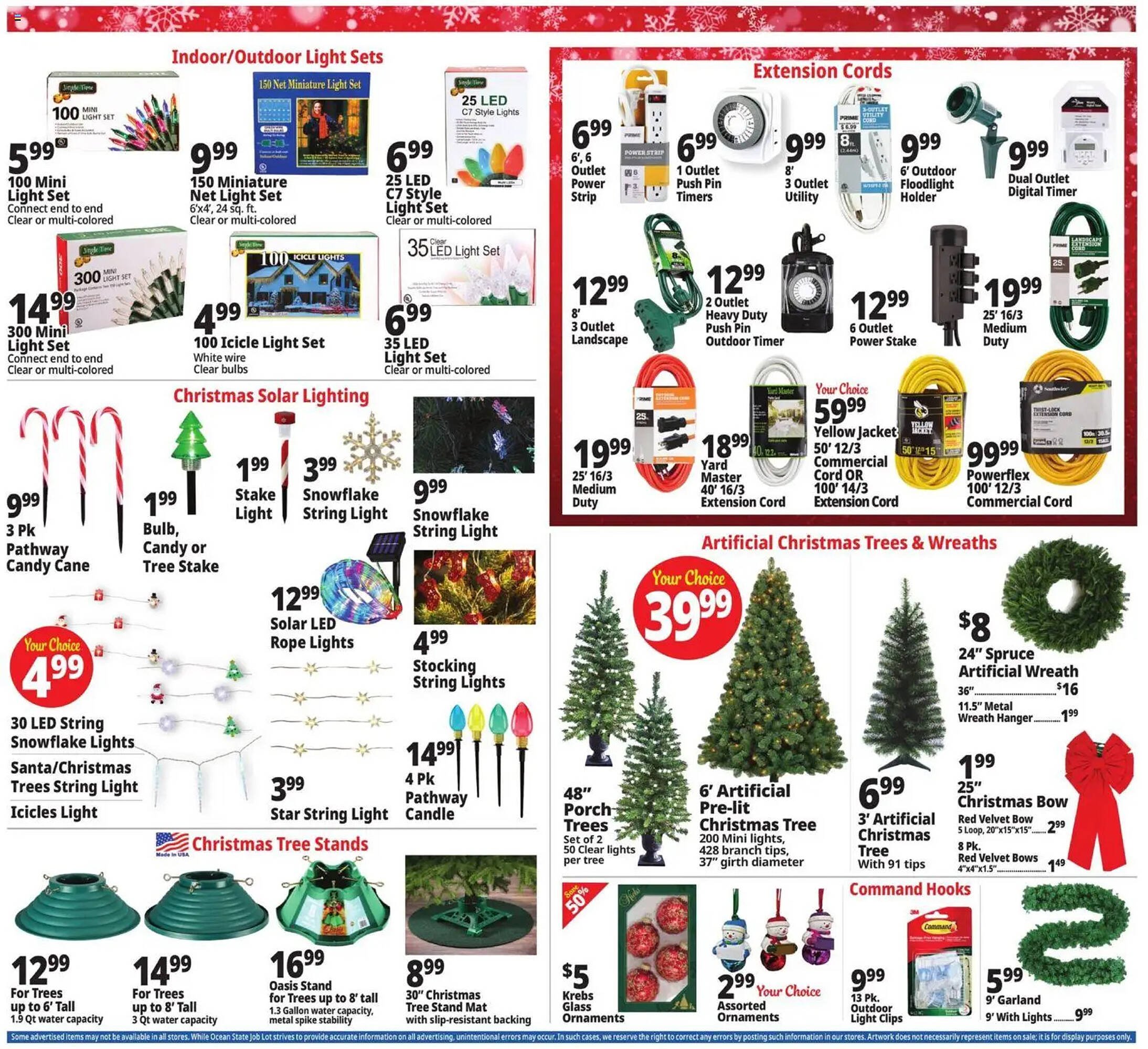 Ocean State Job Lot flyer