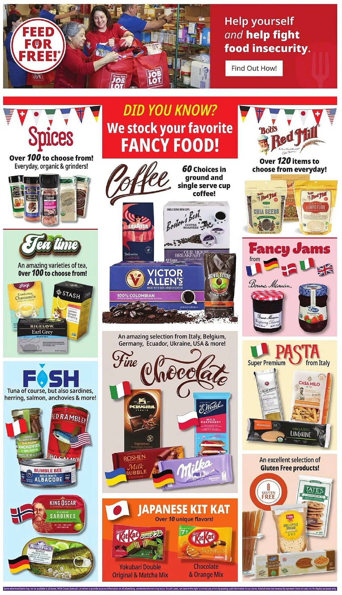 Ocean State Job Lot flyer