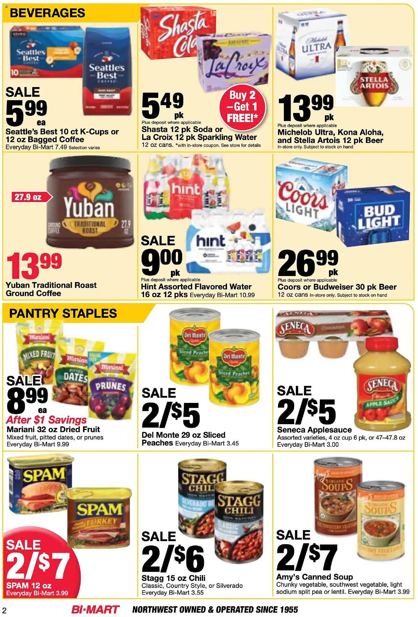 Bi-Mart weekly ad