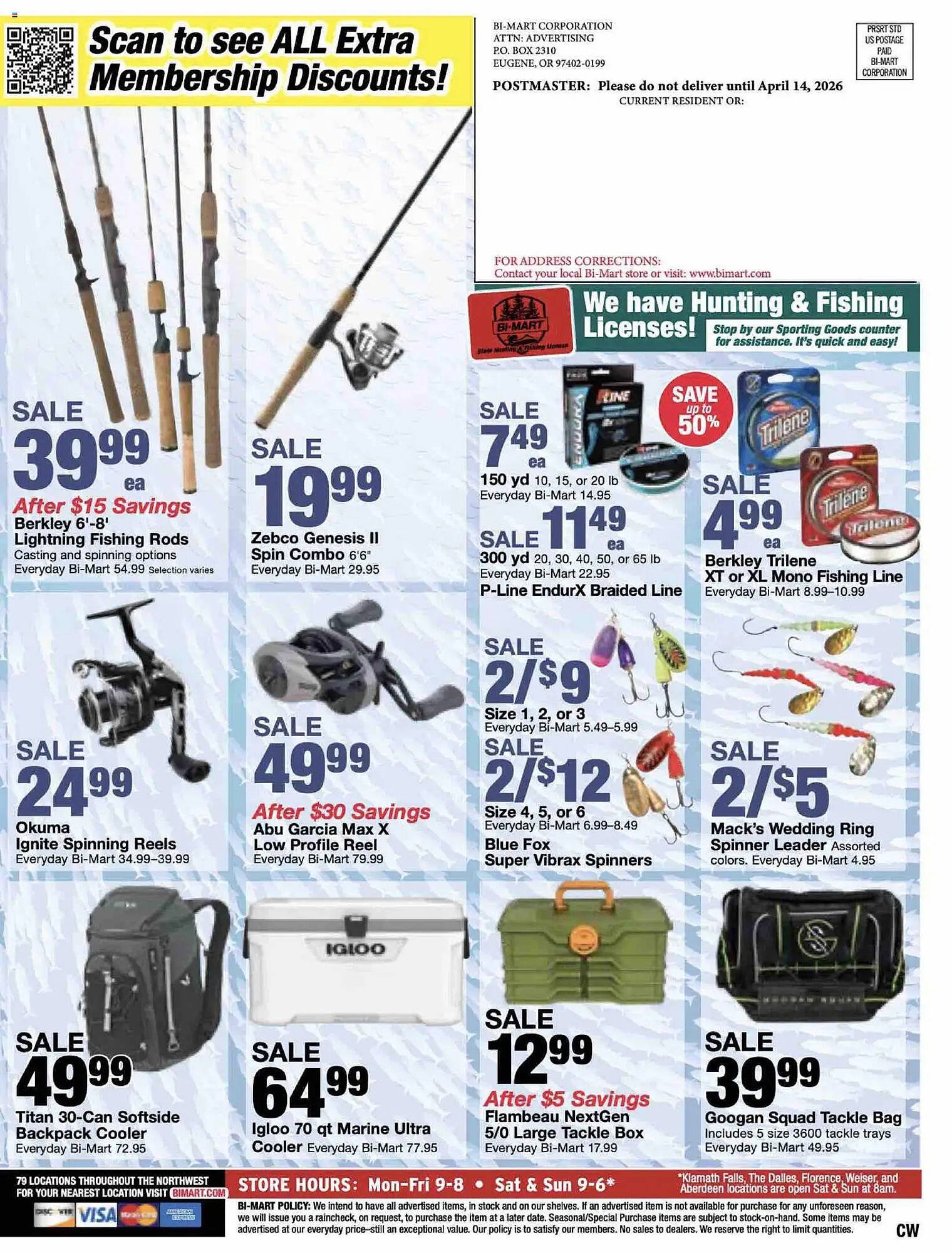 Bi-Mart weekly ad