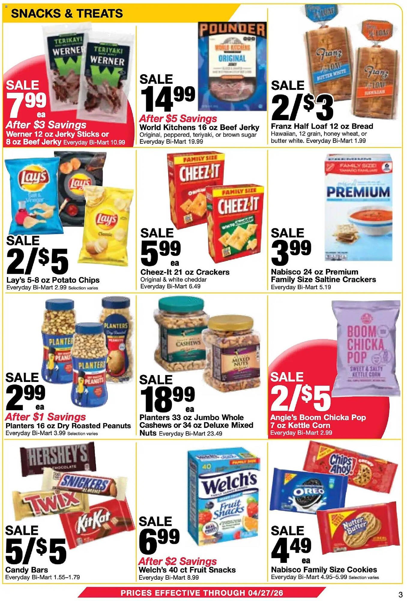Bi-Mart weekly ad