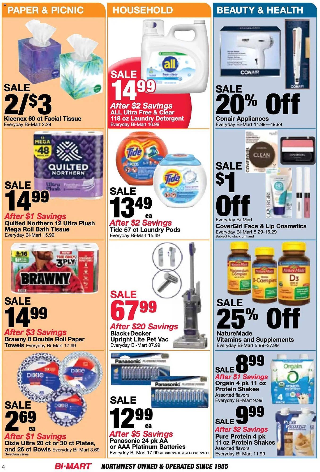 Bi-Mart weekly ad