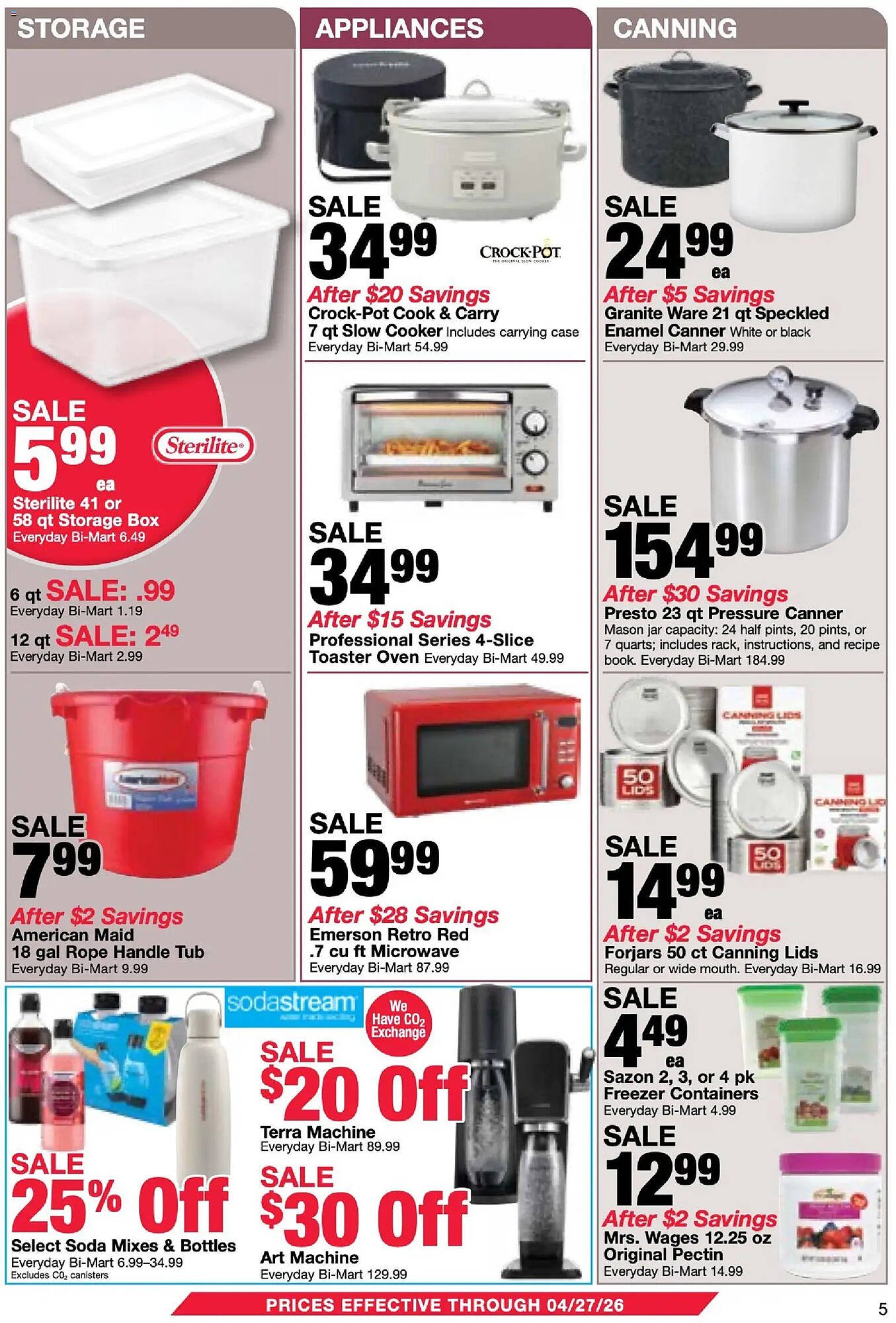 Bi-Mart weekly ad