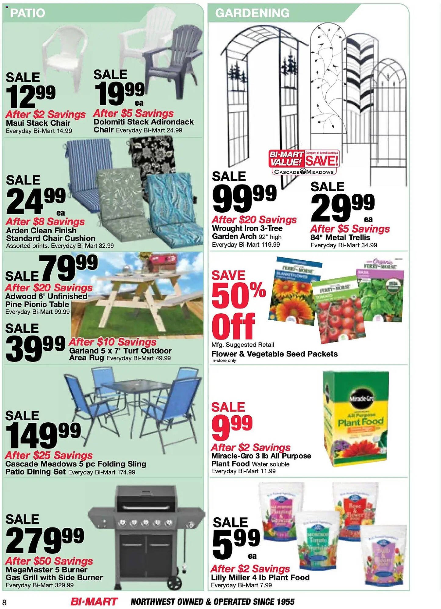 Bi-Mart weekly ad