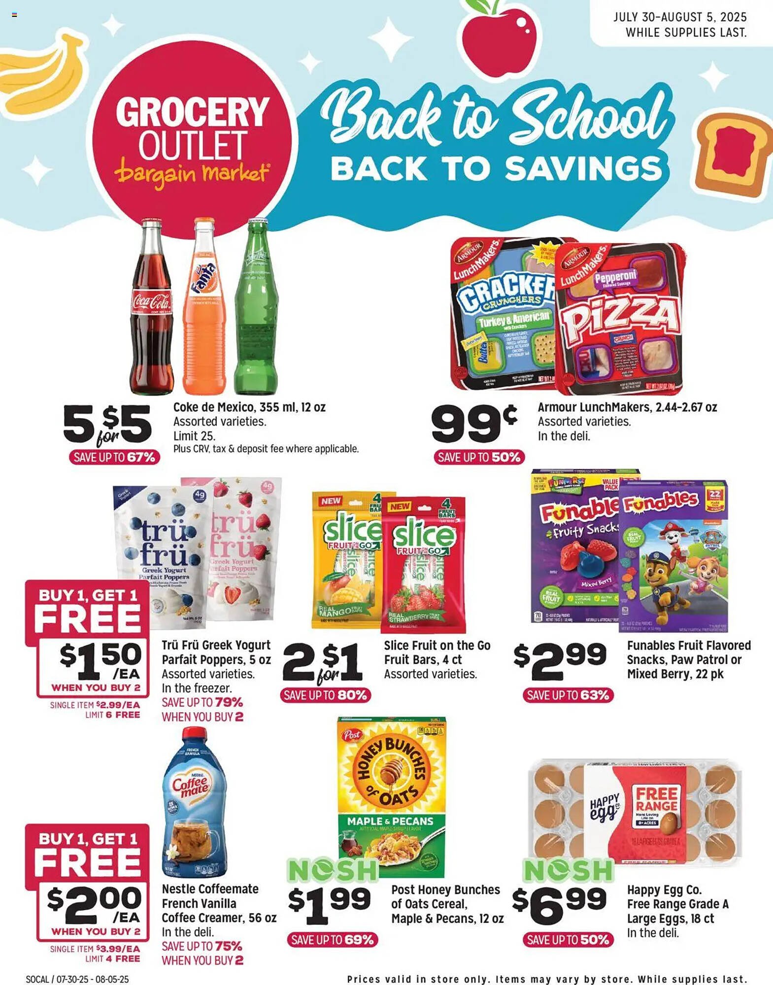 Grocery Outlet Weekly Ad (2025-07-30 - 2025-08-05) | 1