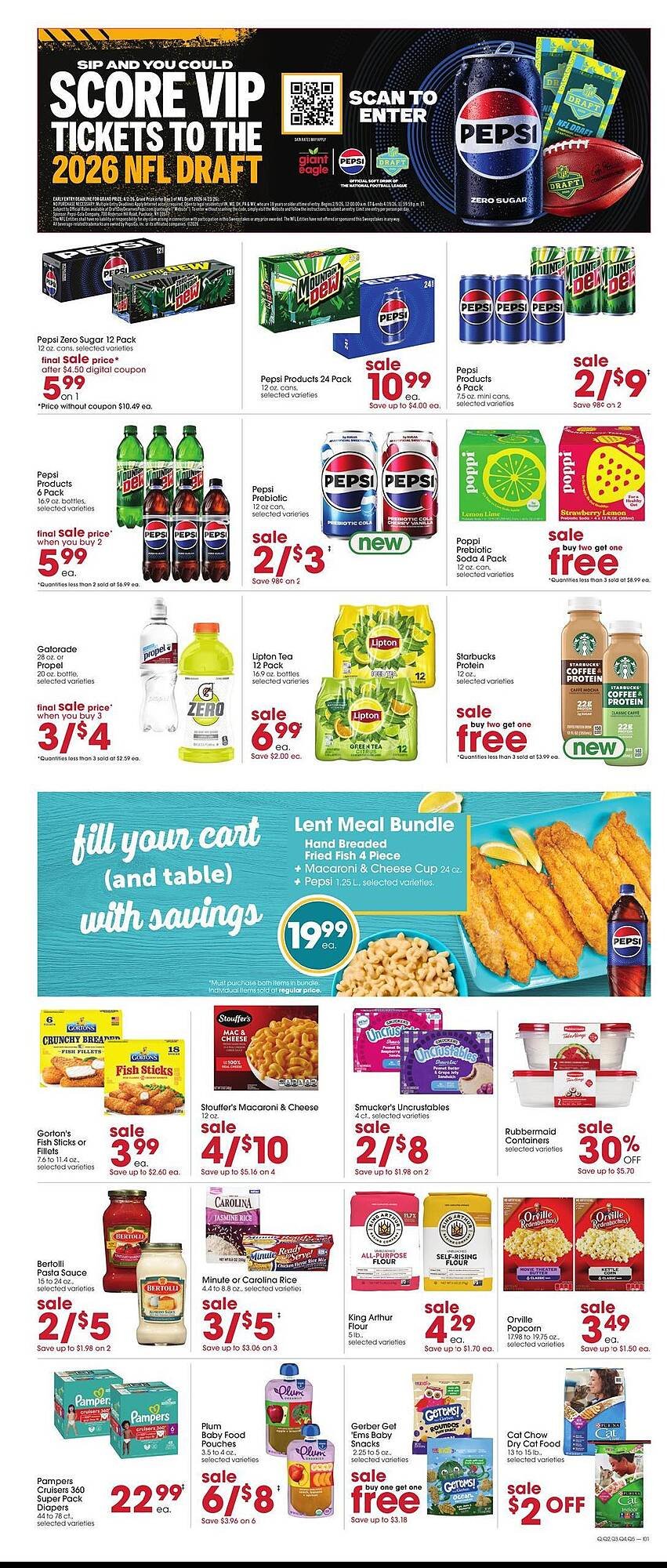 Giant Eagle weekly ad