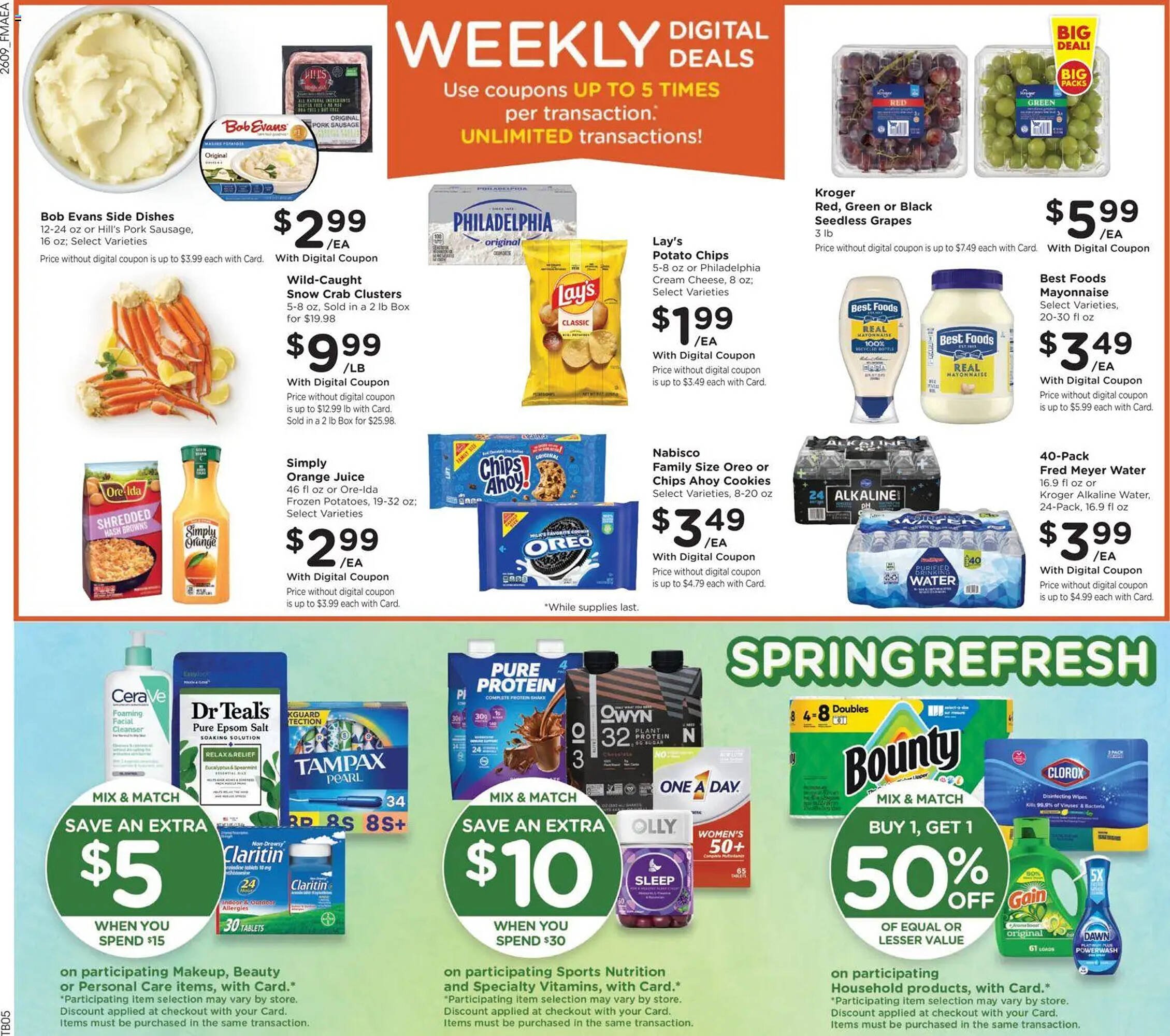 Fred Meyer weekly ad