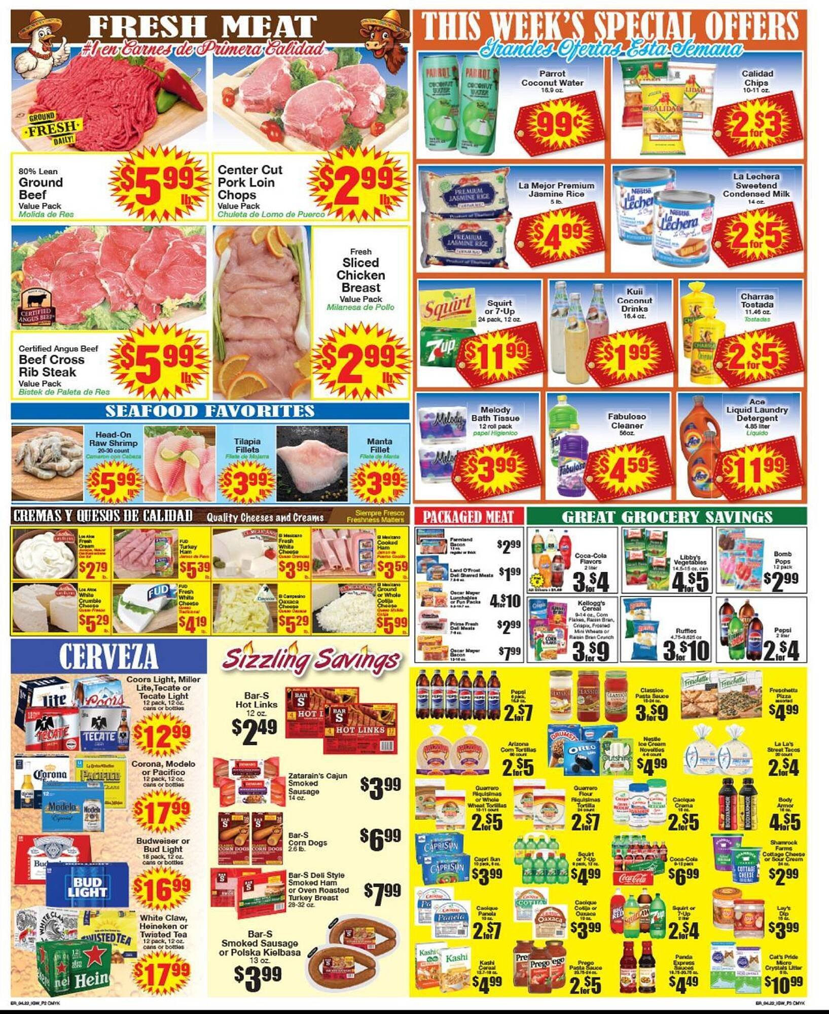 Supermercado El Rancho weekly ad