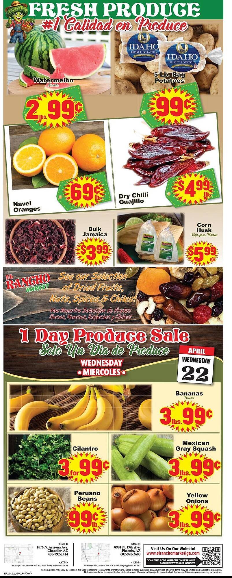 Supermercado El Rancho weekly ad