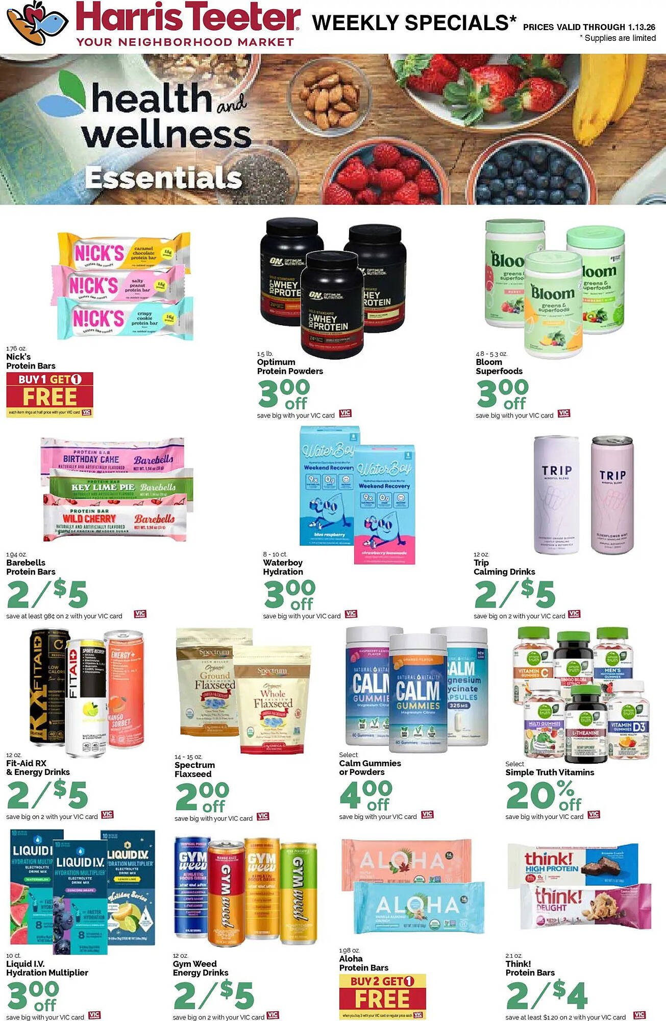 Harris Teeter weekly ad