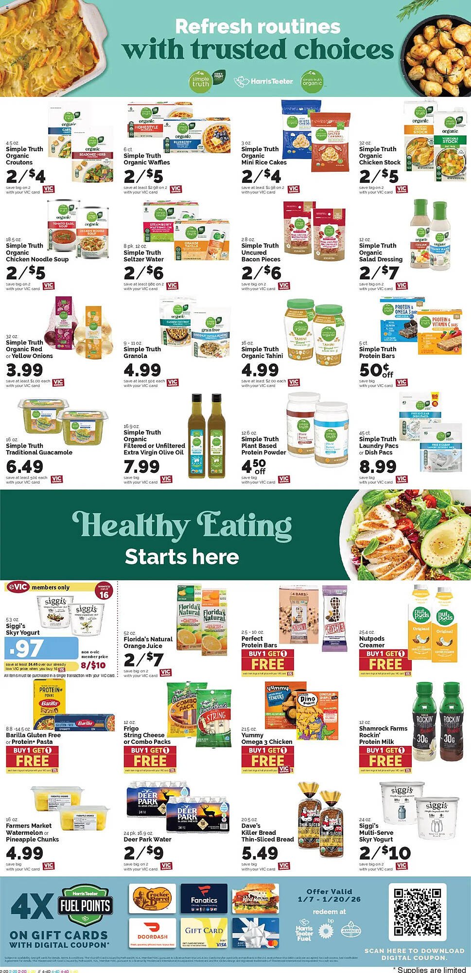 Harris Teeter weekly ad
