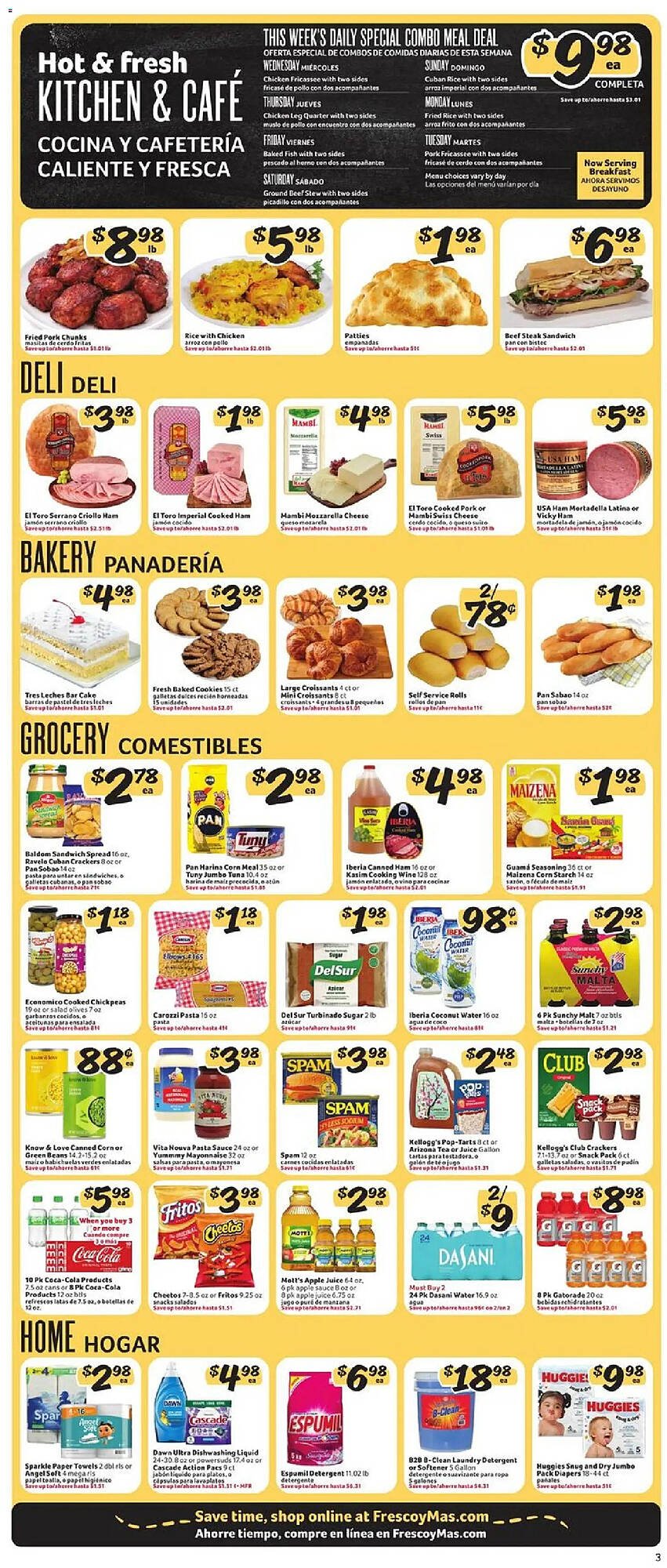 Fresco y Más weekly ad