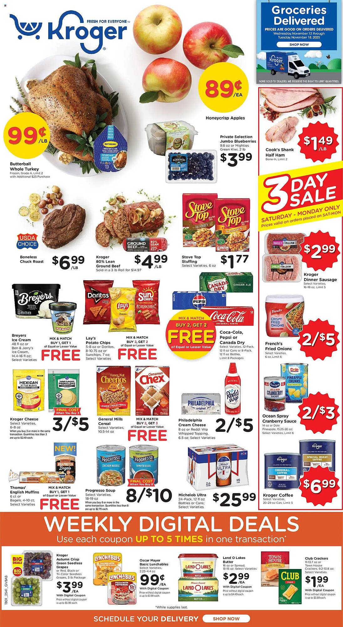 Kroger weekly ad (2025-11-12 - 2025-11-19) | 1