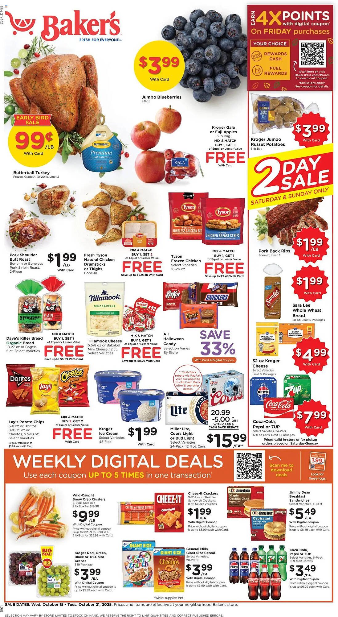 Baker&#039;s weekly ad (2025-10-15 - 2025-10-21) | 1