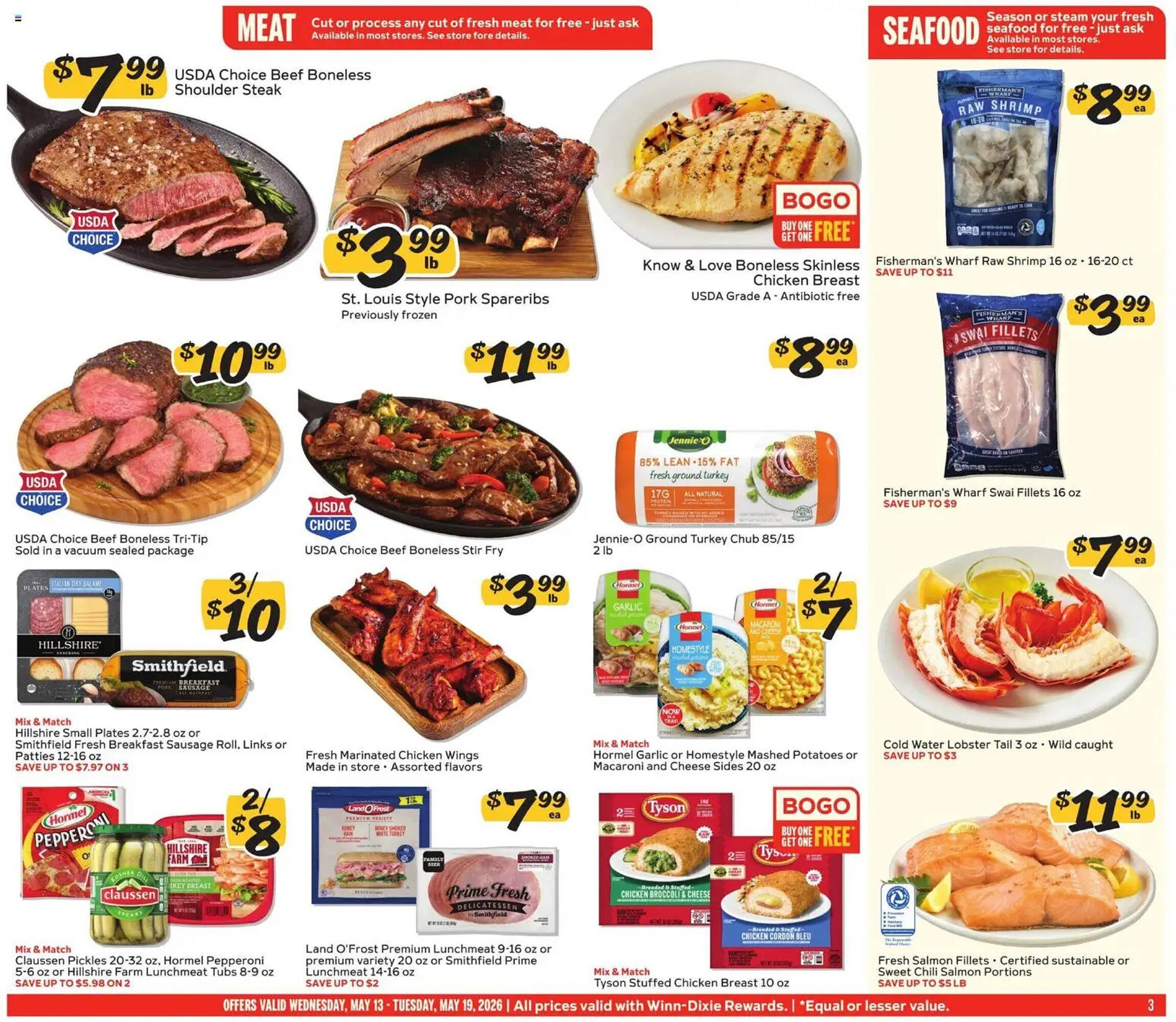 Winn Dixie weekly ad