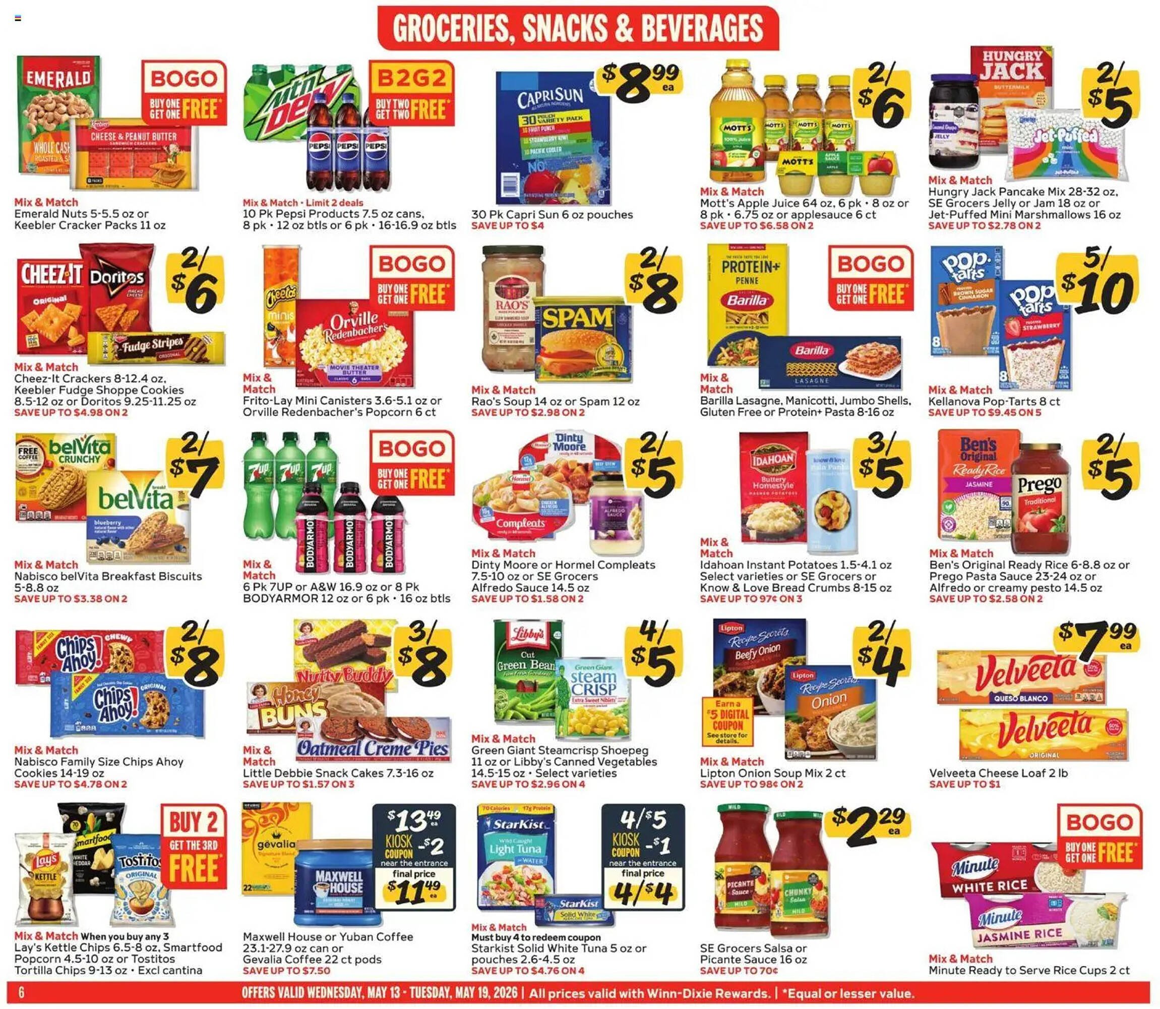 Winn Dixie weekly ad