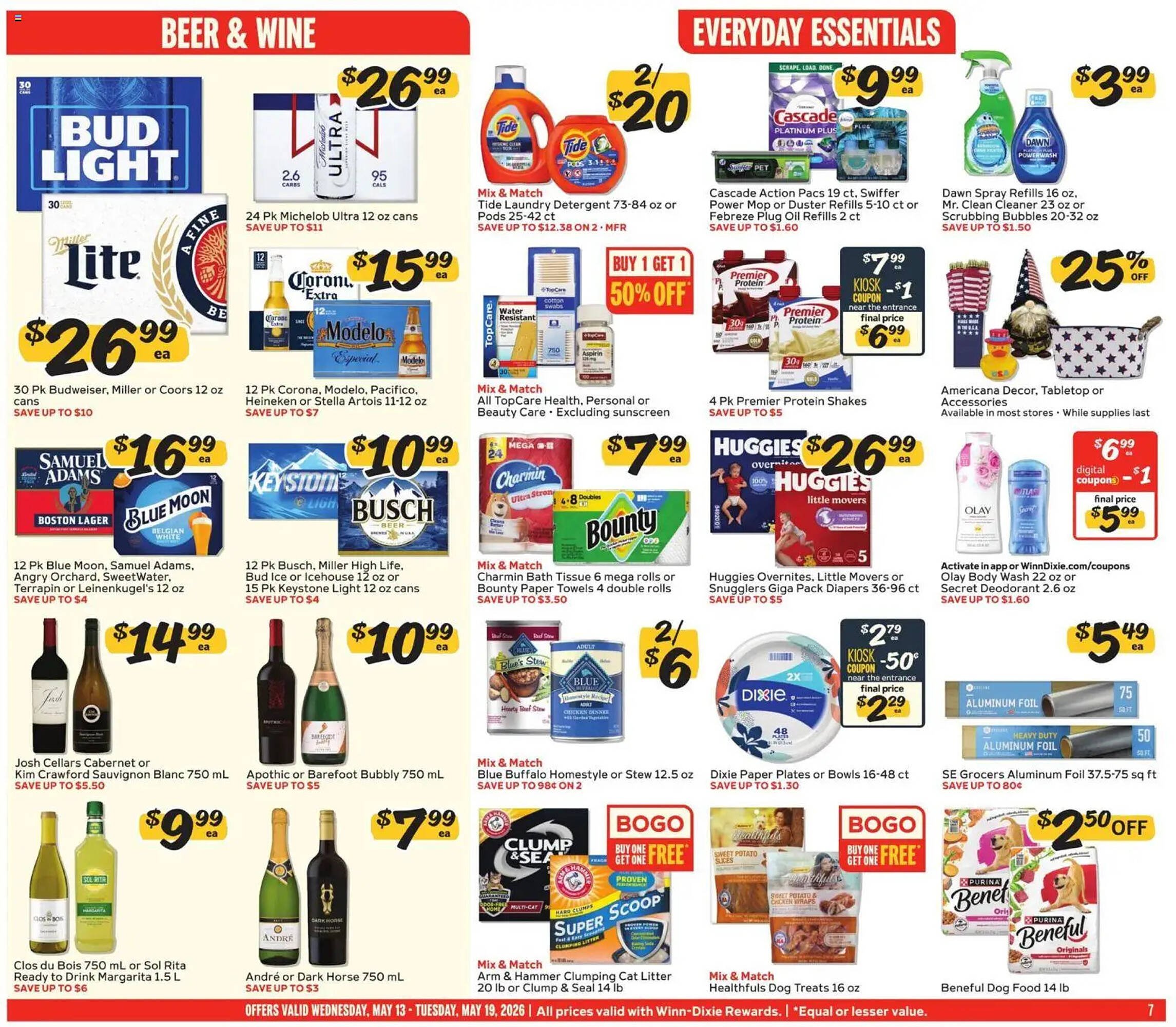 Winn Dixie weekly ad