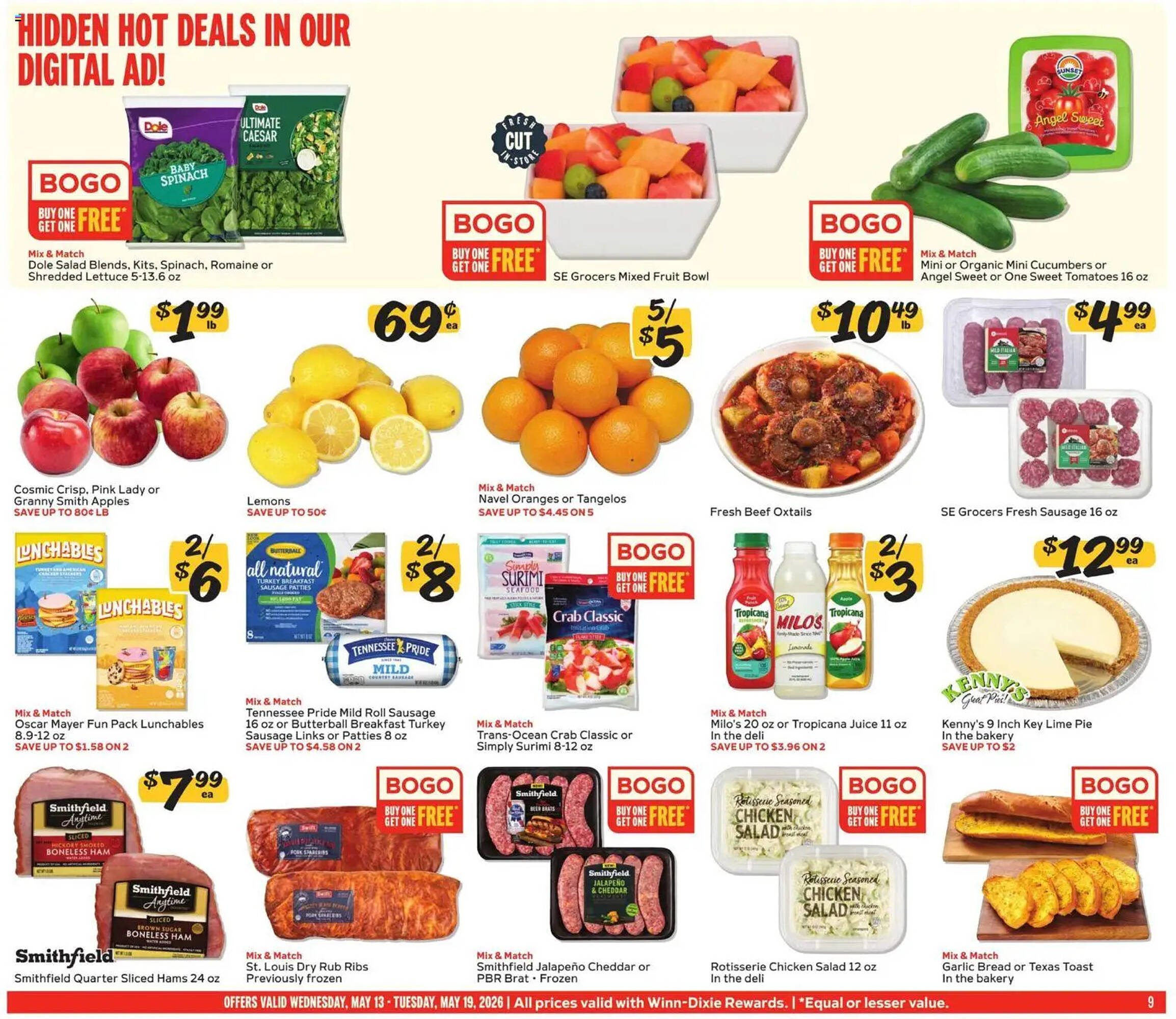 Winn Dixie weekly ad