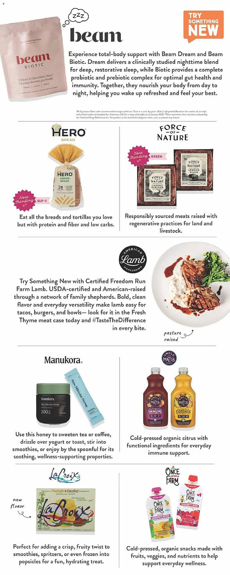 Fresh Thyme weekly ad