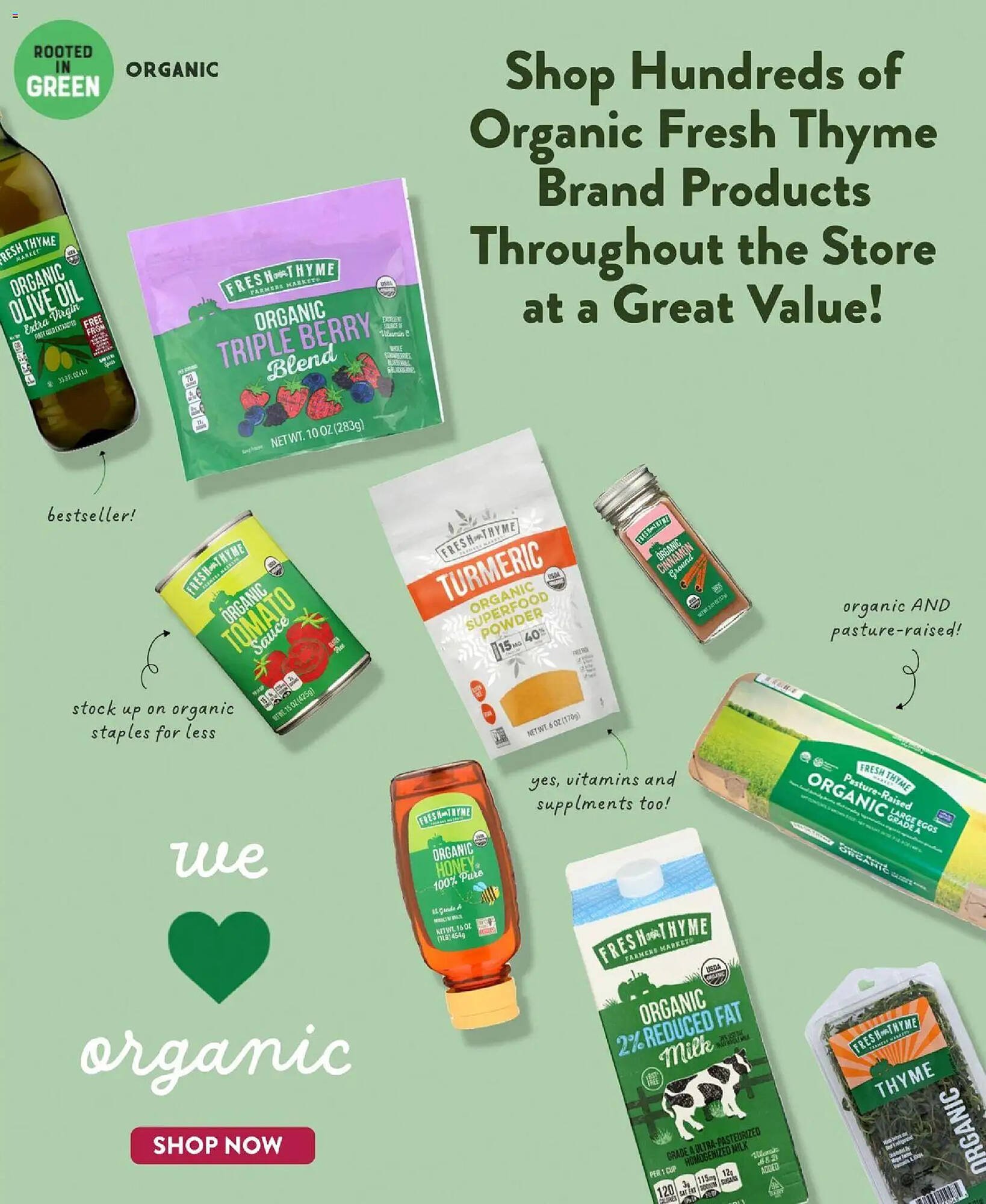 Fresh Thyme weekly ad