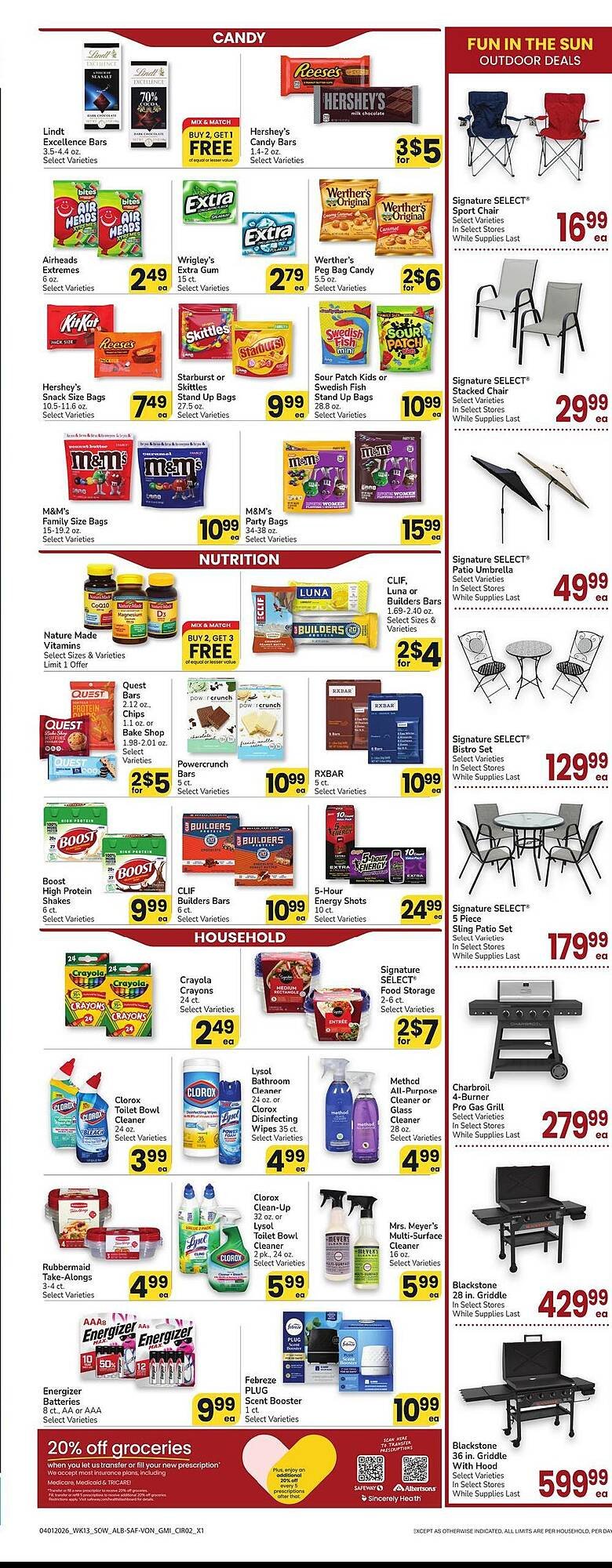 Safeway weekly ad
