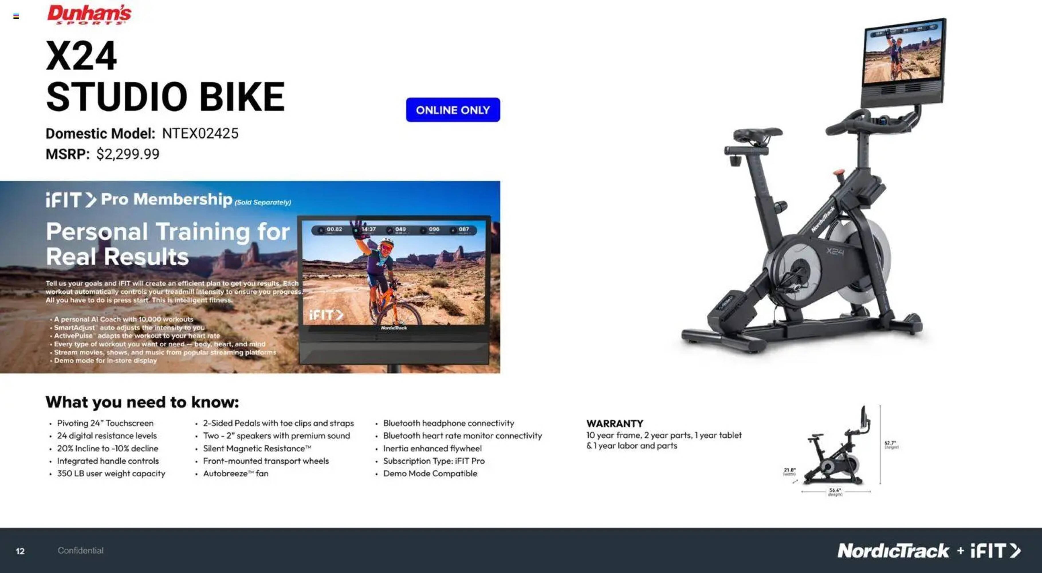 Dunham&#039;s Sports weekly ad