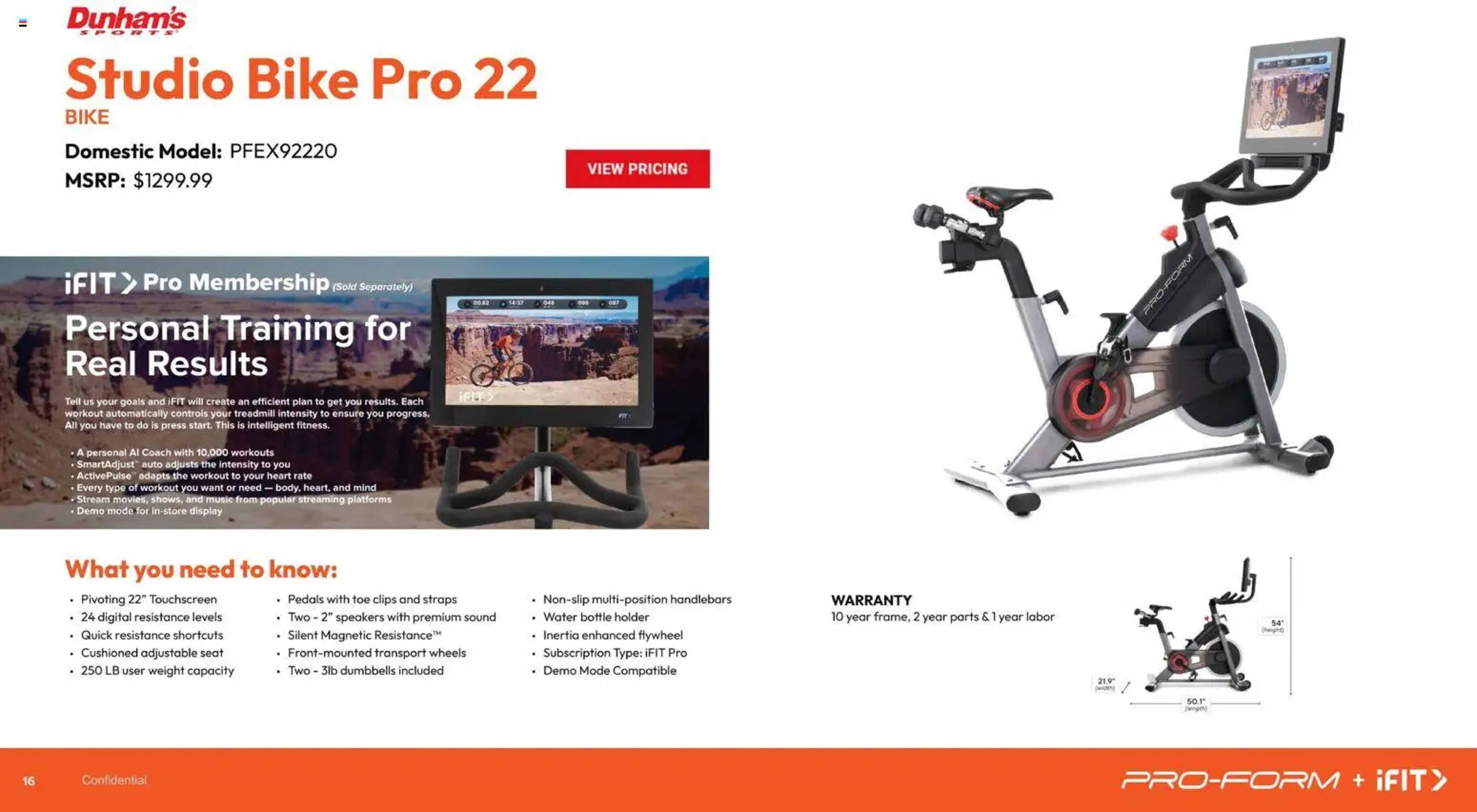 Dunham&#039;s Sports weekly ad