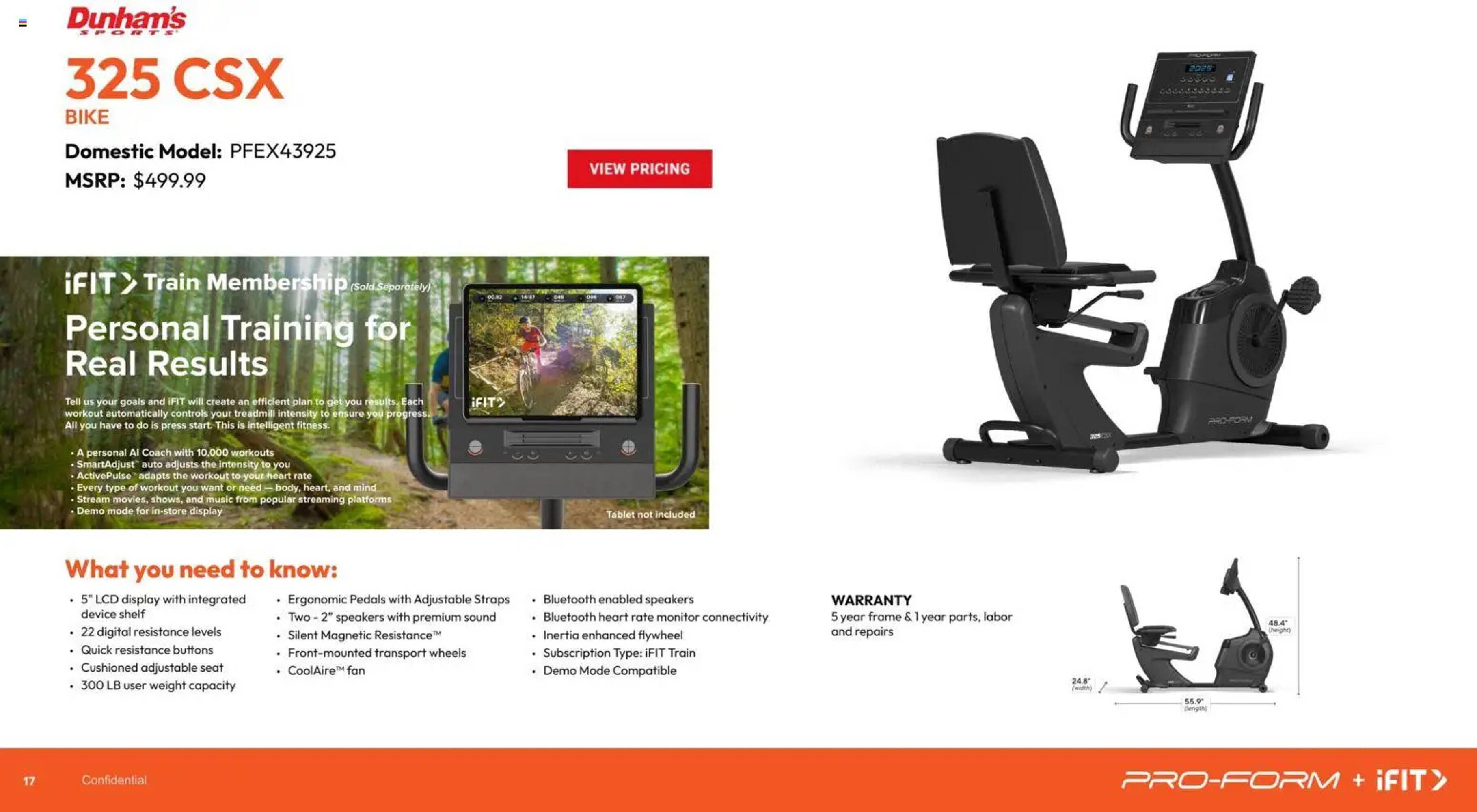 Dunham&#039;s Sports weekly ad