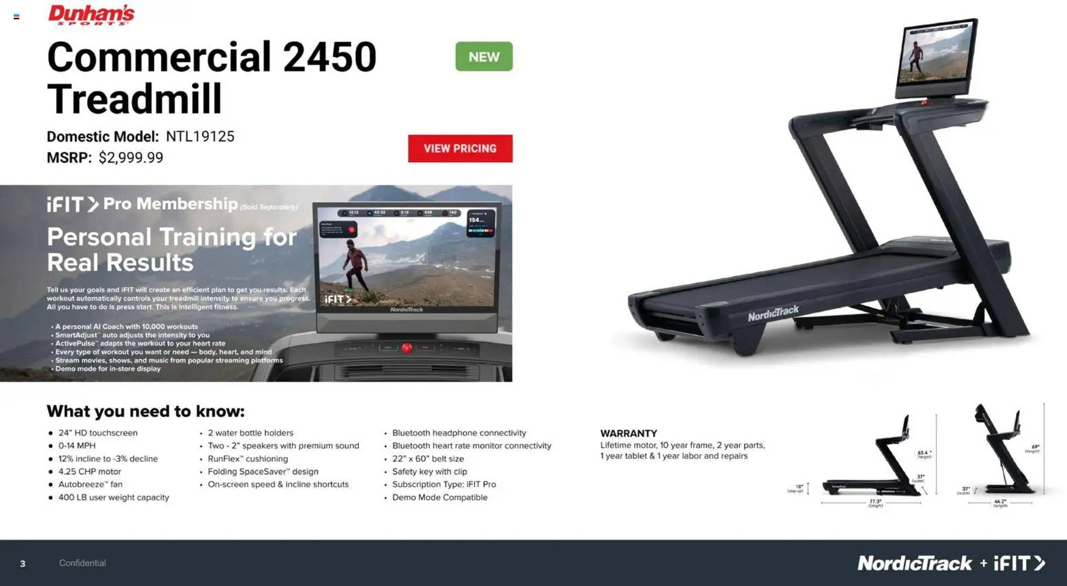 Dunham&#039;s Sports weekly ad