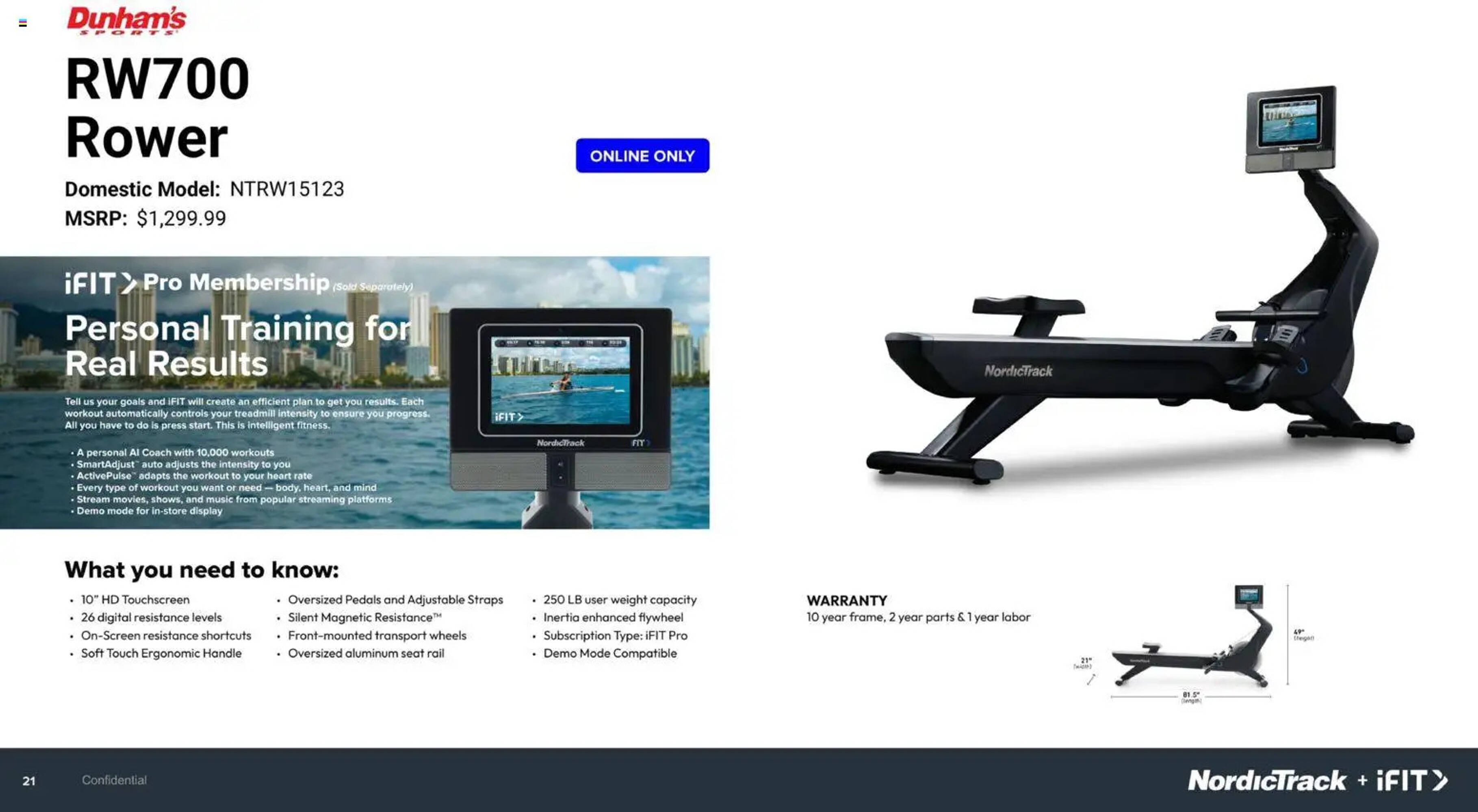 Dunham&#039;s Sports weekly ad