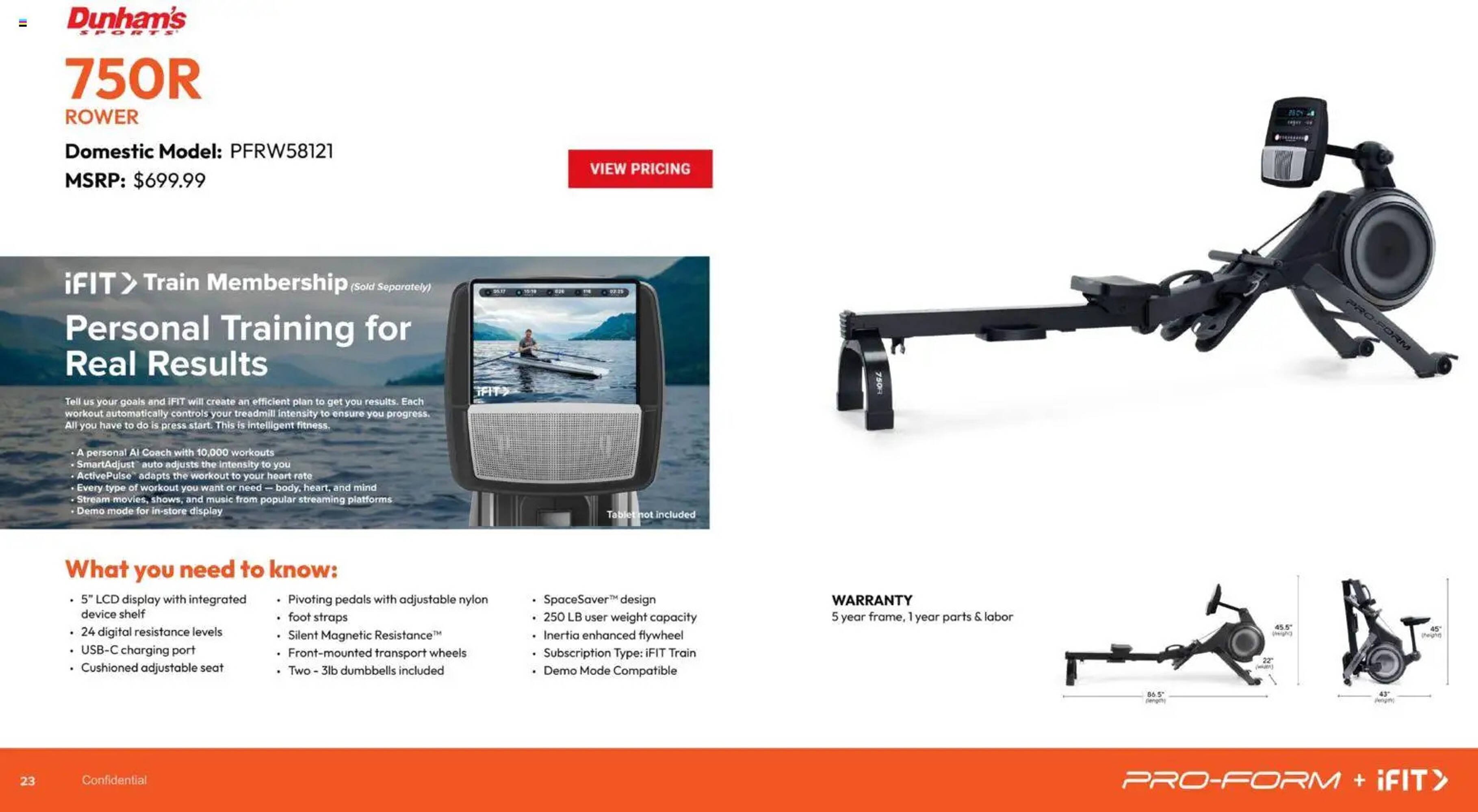 Dunham&#039;s Sports weekly ad