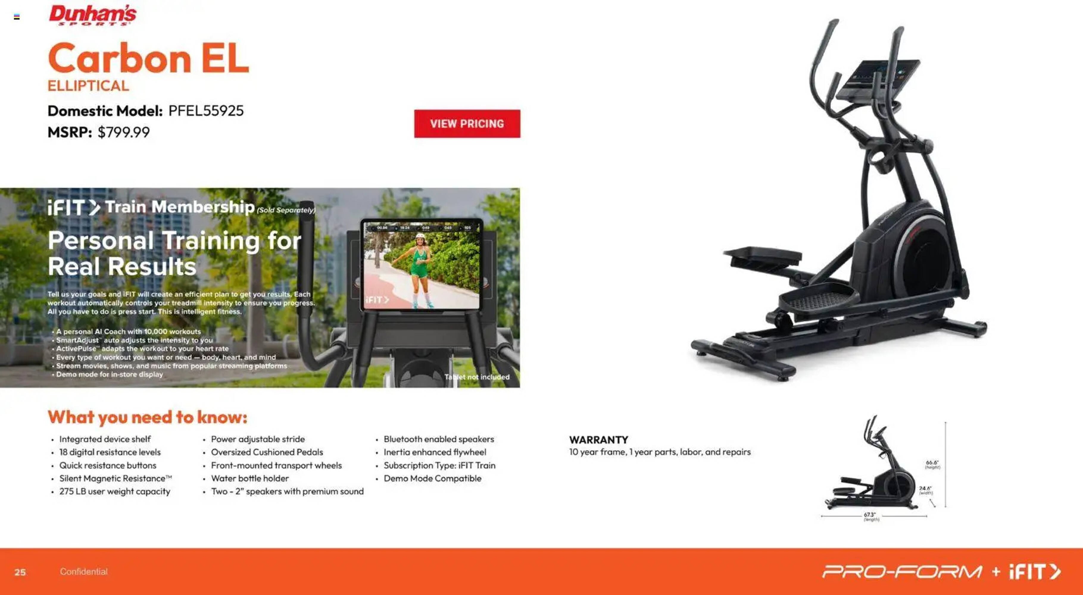 Dunham&#039;s Sports weekly ad