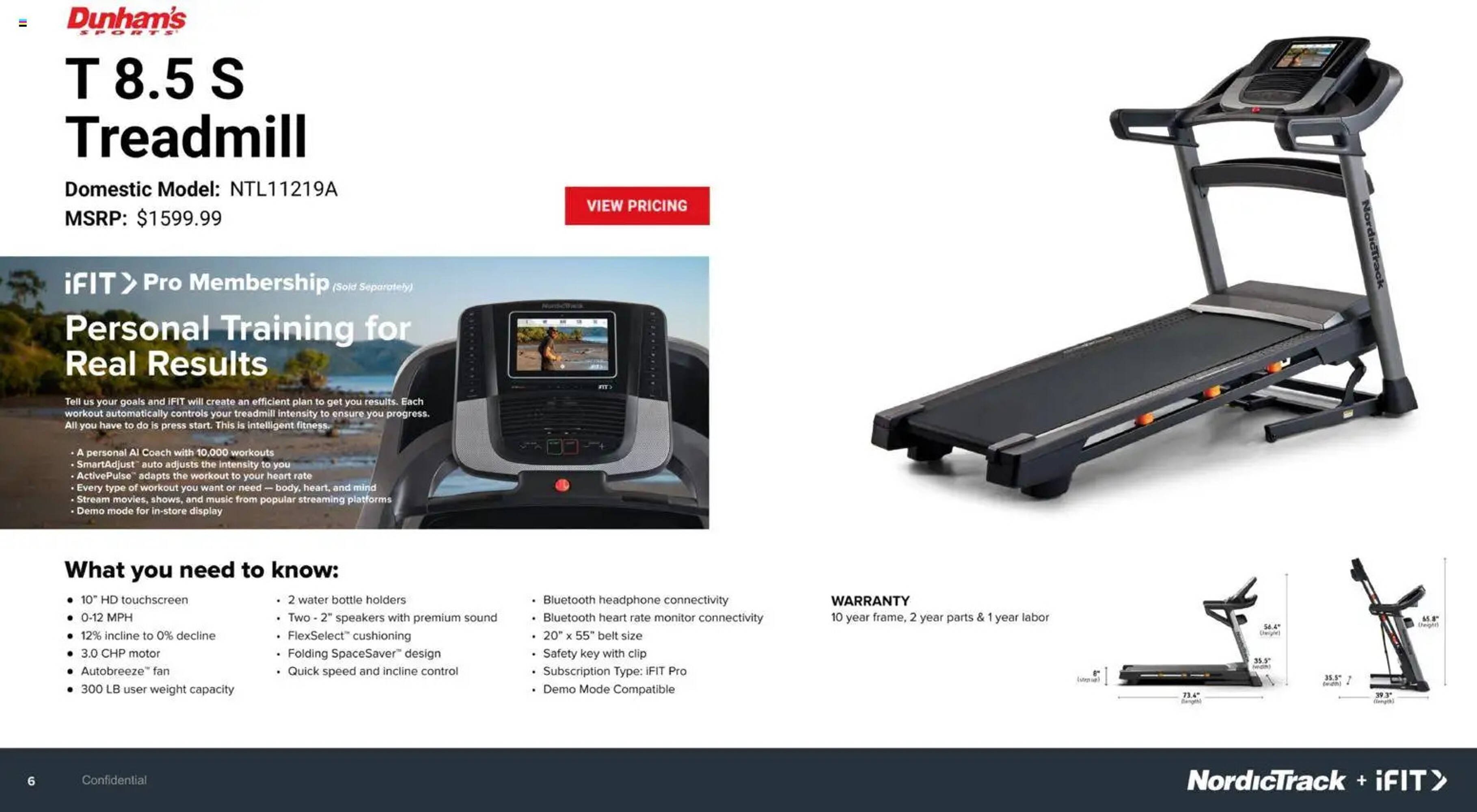 Dunham&#039;s Sports weekly ad