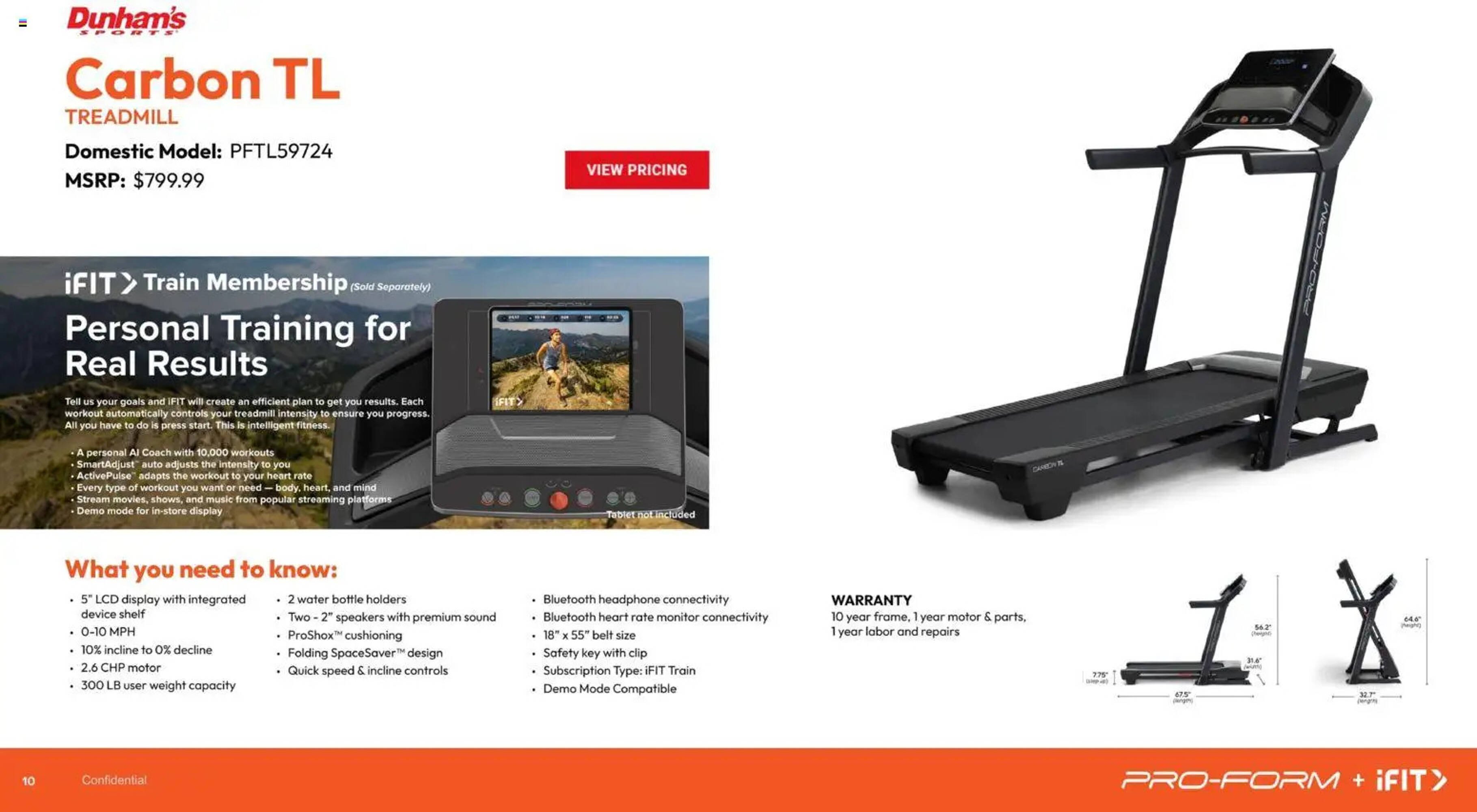 Dunham&#039;s Sports weekly ad